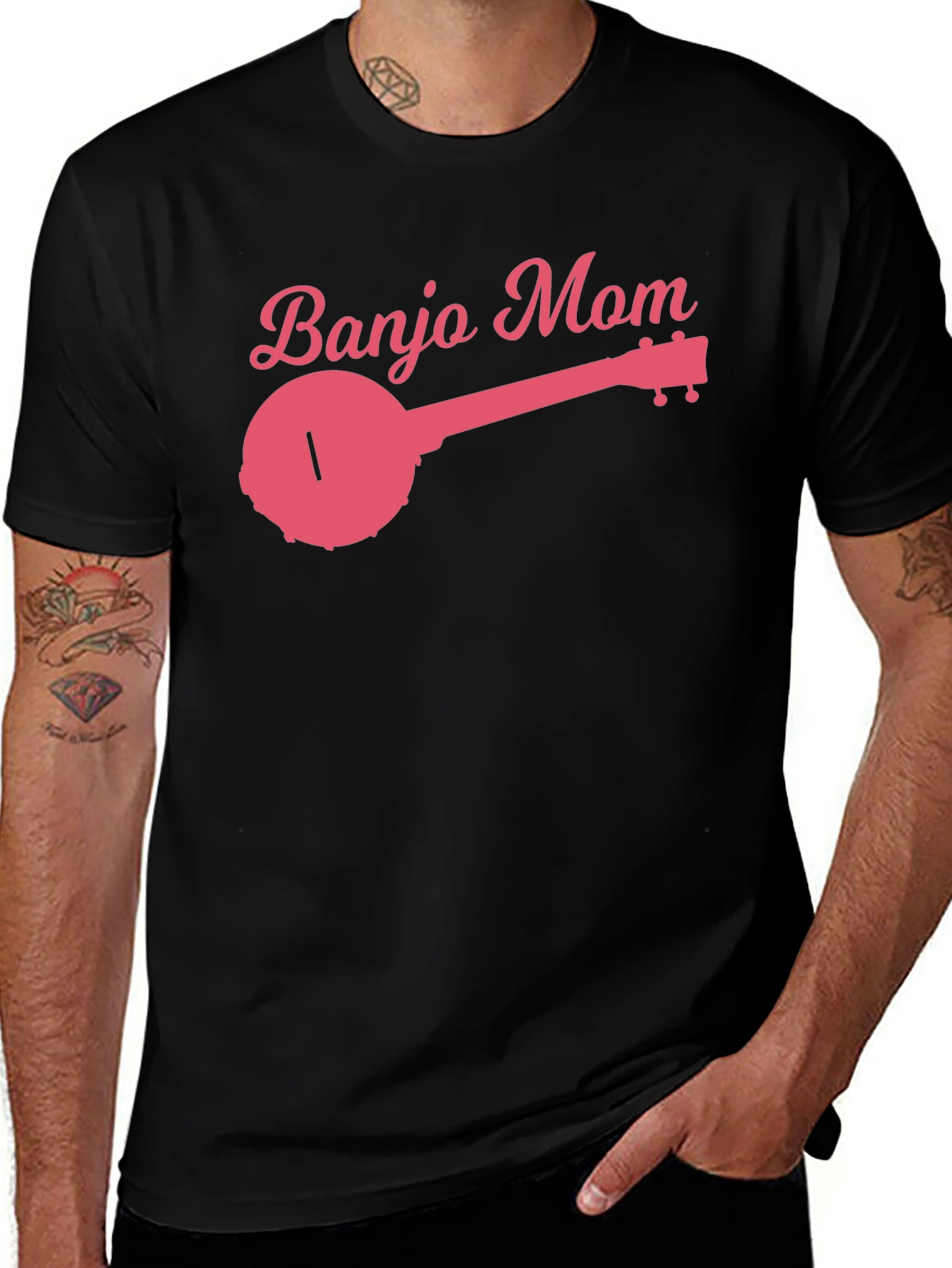 Banjo Mom T-Shirt - Music Lover Tee