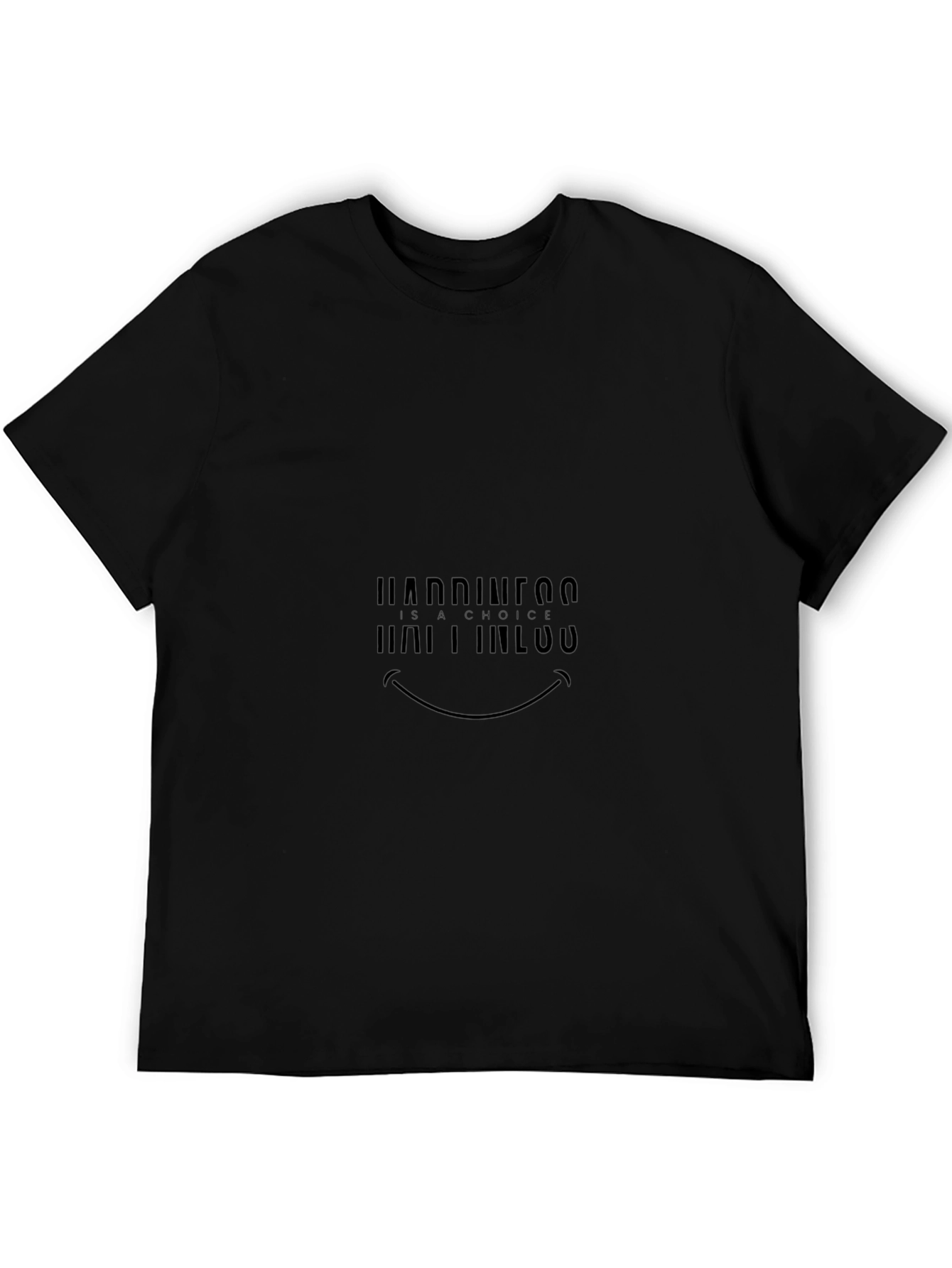 Happiness Graphic Print T-Shirt