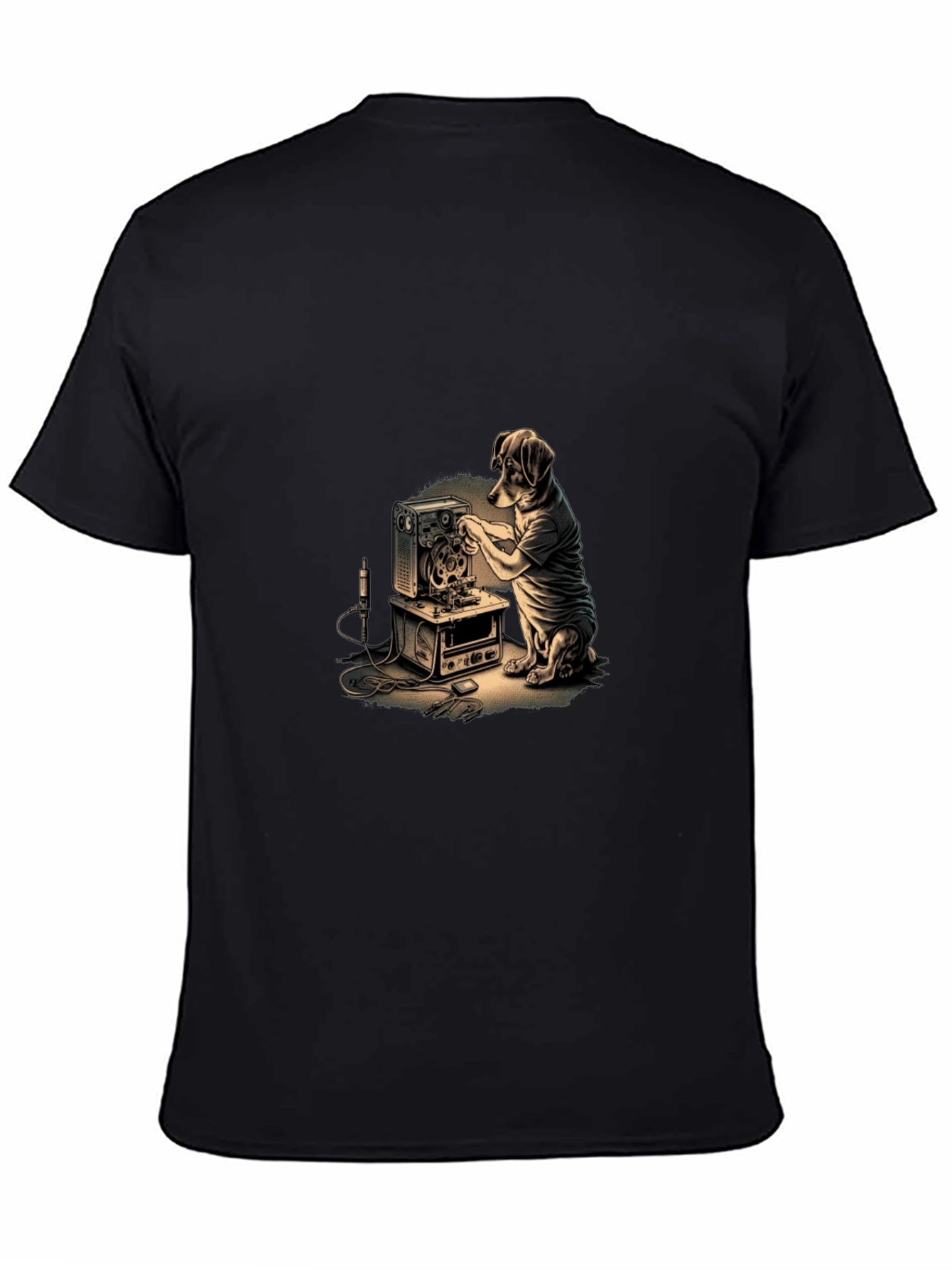 Dog Repairing Machine Graphic Tee