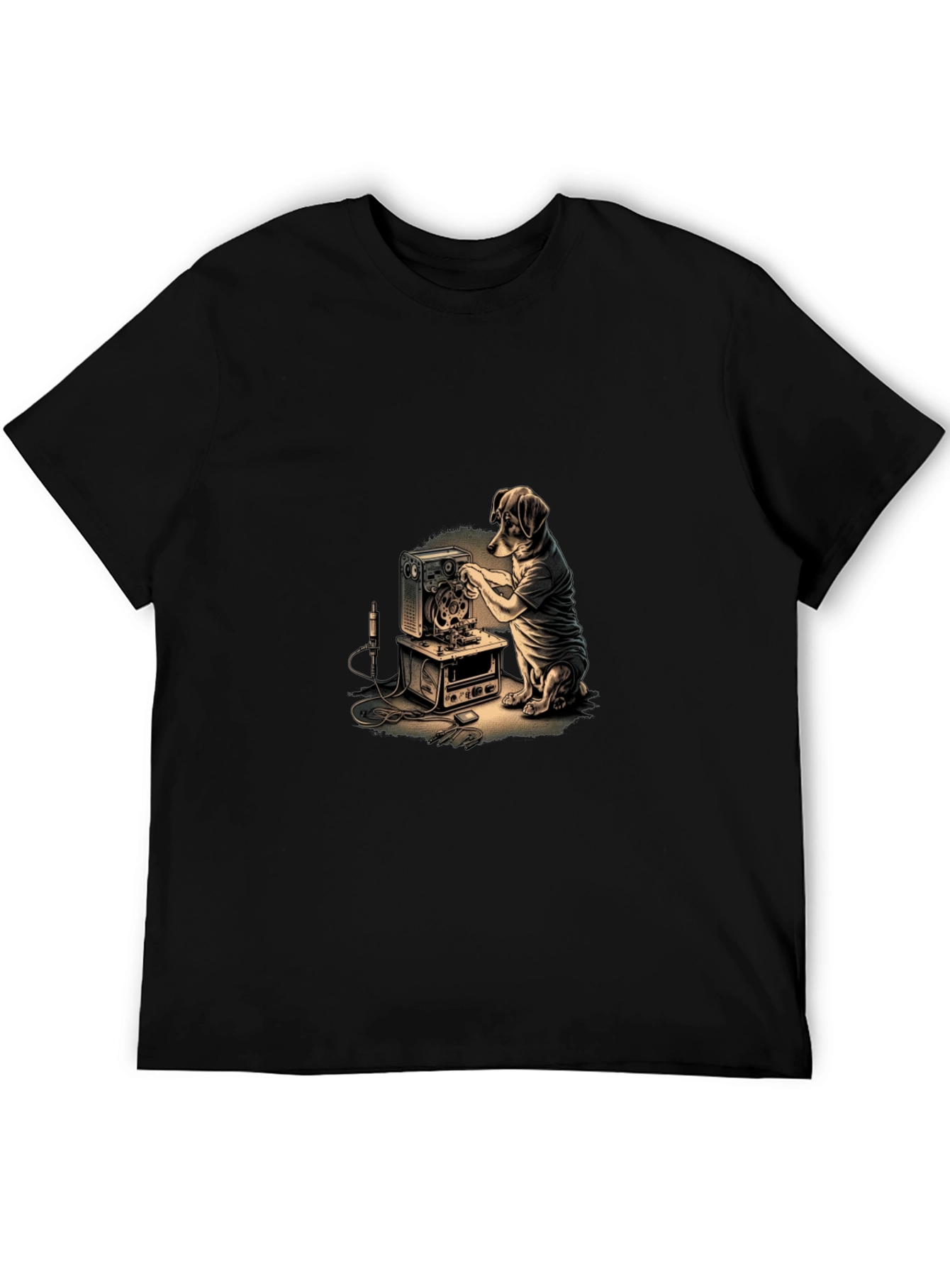 Dog Repairing Machine Graphic Tee