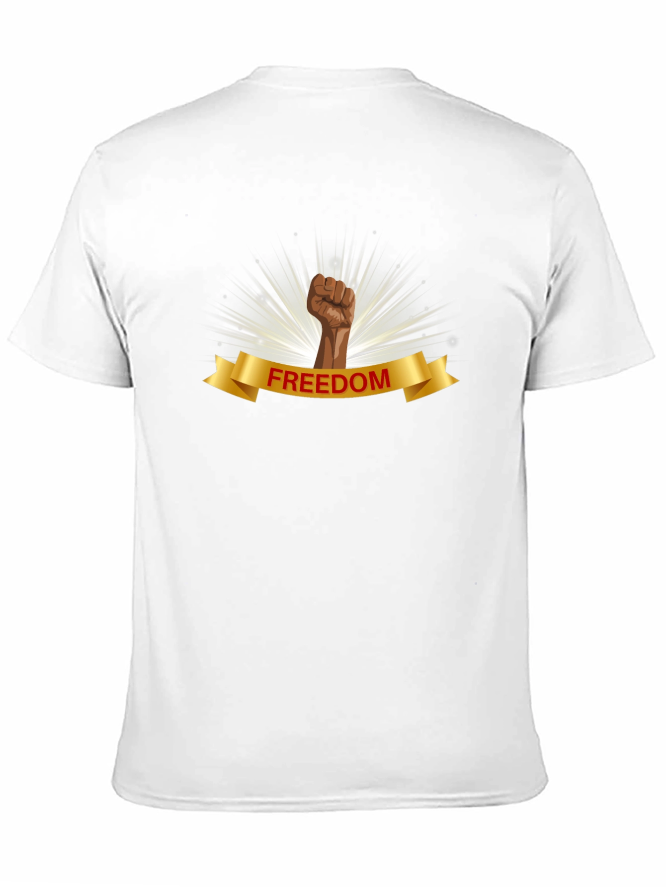 Freedom Fist Graphic Black T-Shirt