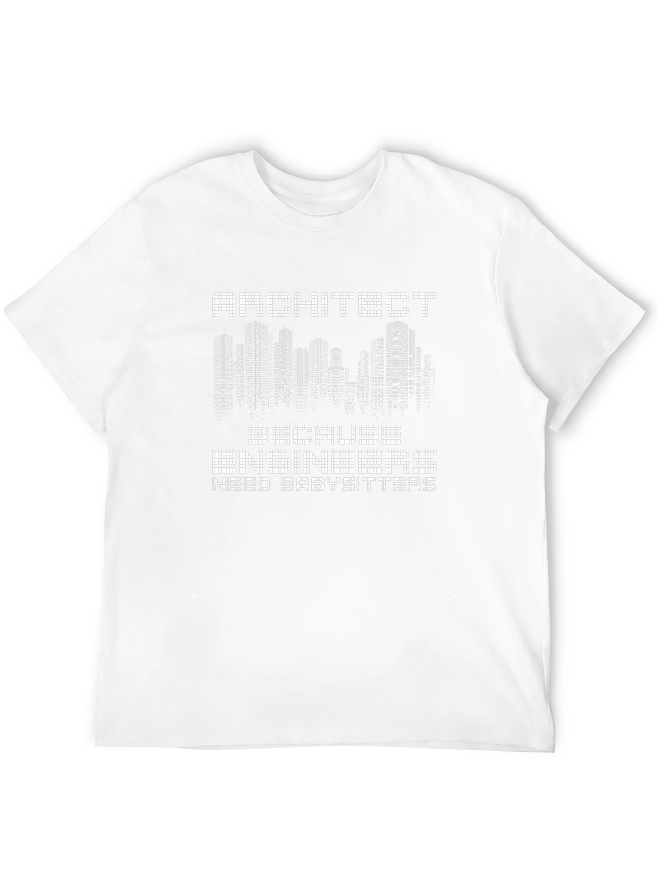 Architect Babysitter Funny Graphic T-Shirt