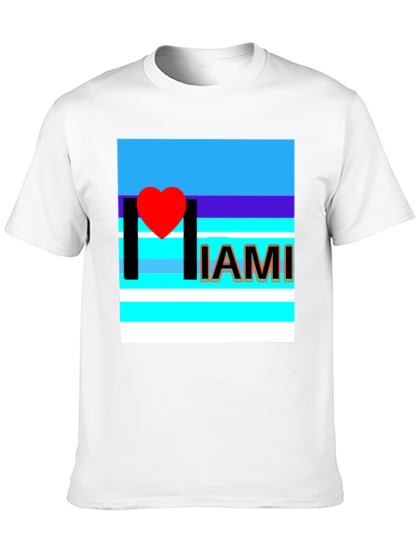 I Heart Miami Graphic T-Shirt