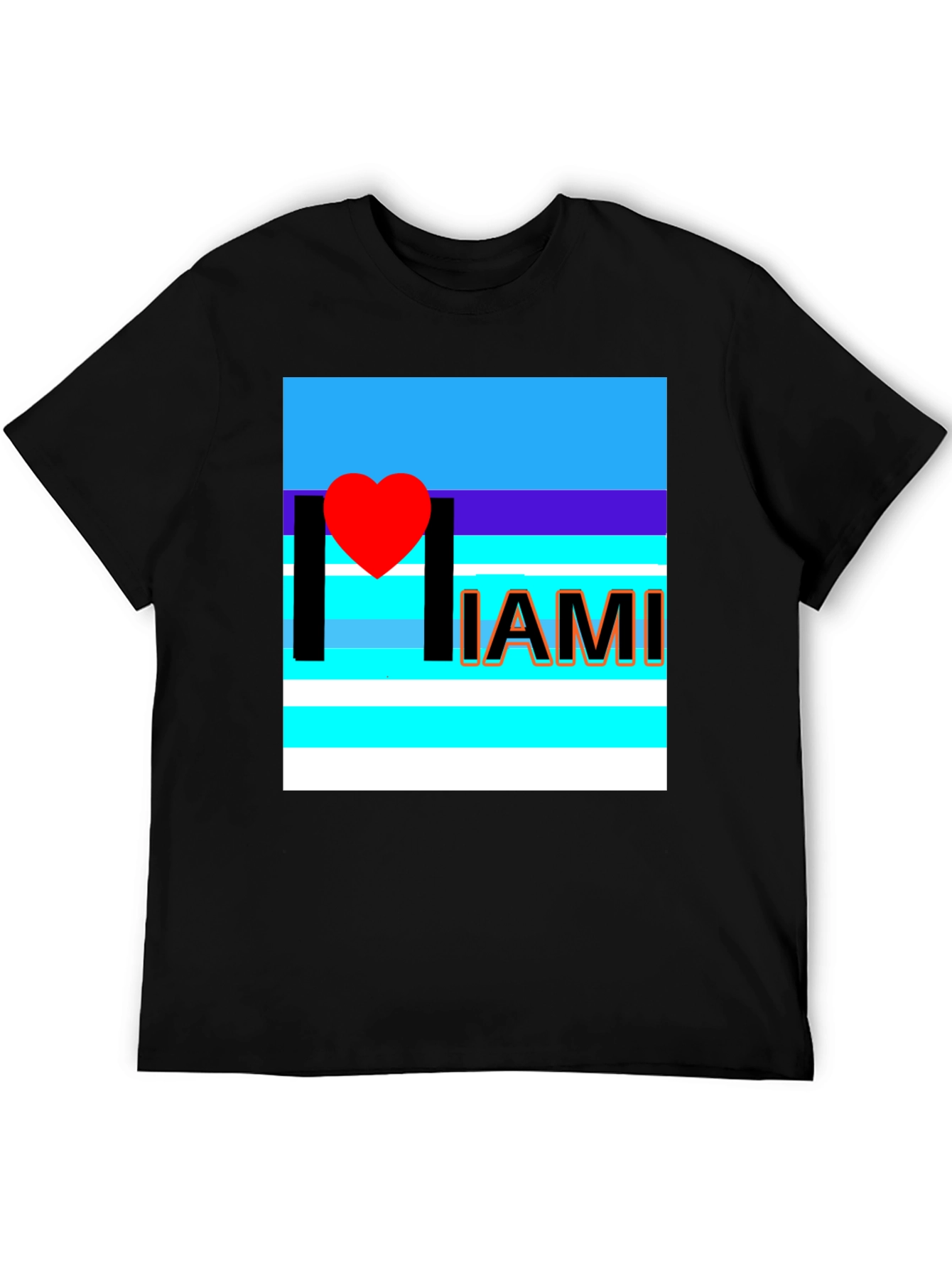 I Heart Miami Graphic T-Shirt