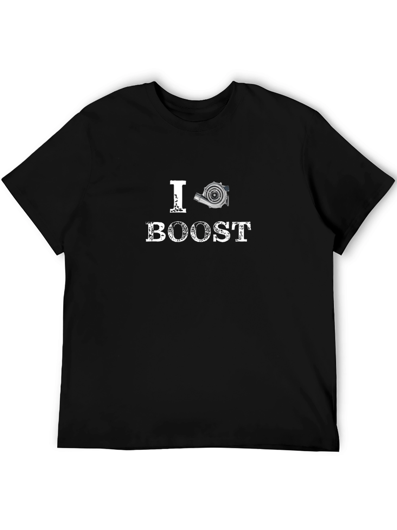 I Heart Boost Turbocharged T-Shirt - Black