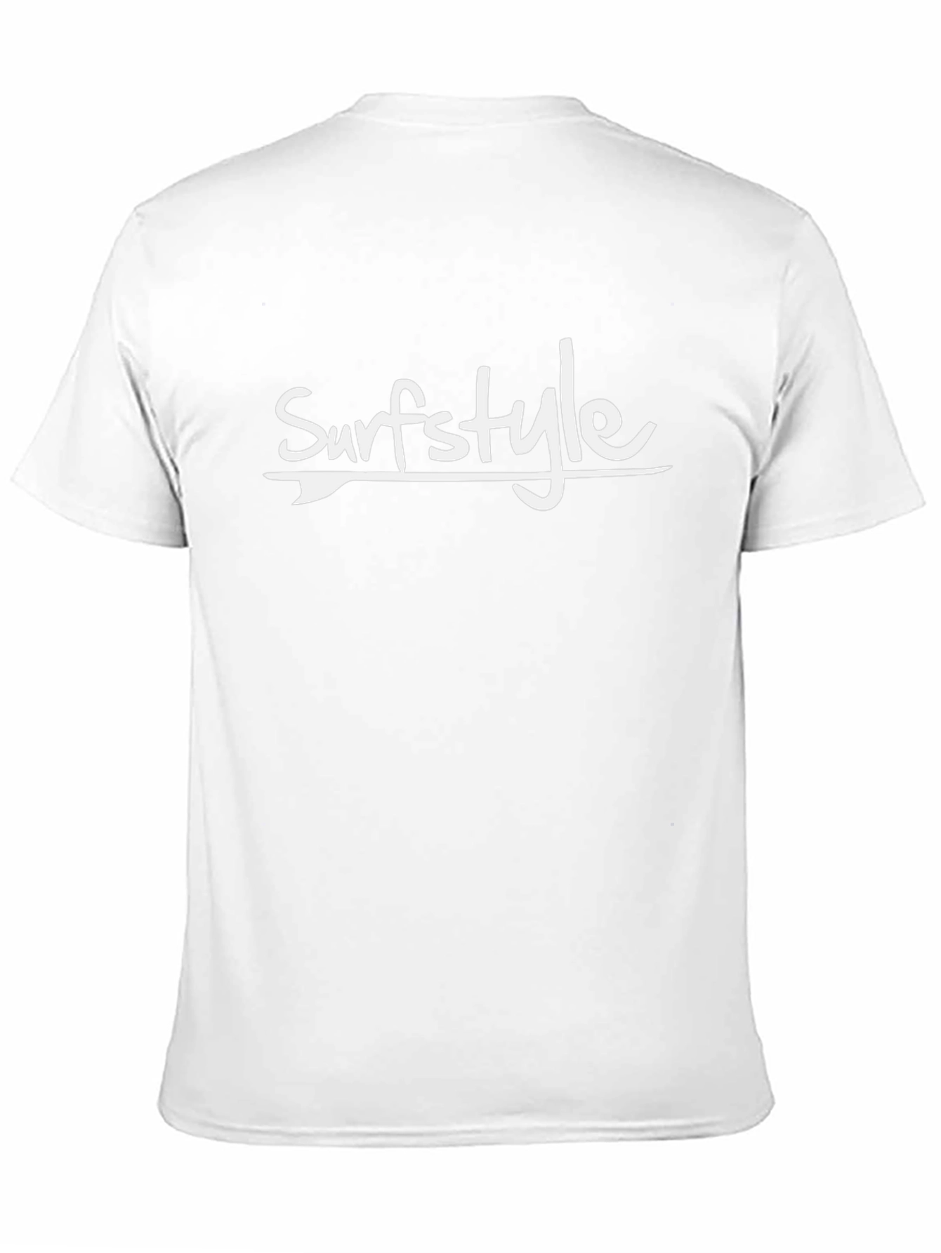 Surfstyle Graphic Tee - Black Cotton Casual T-Shirt