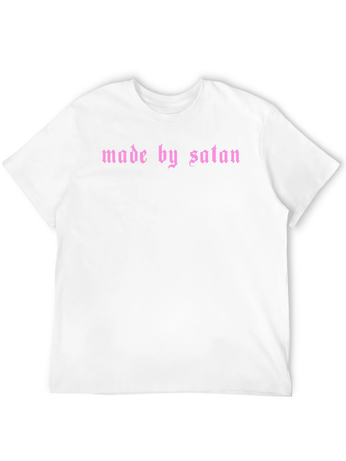 Made by Satan Graphic Tee - Edgy Gothic Style