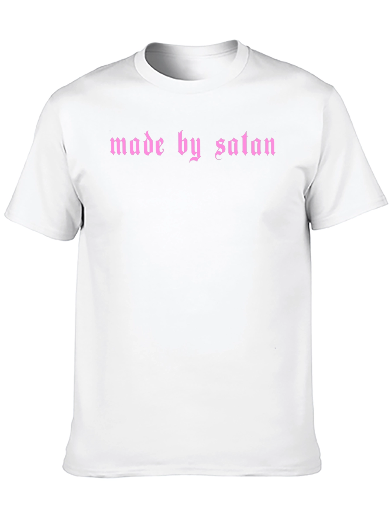 Made by Satan Graphic Tee - Edgy Gothic Style