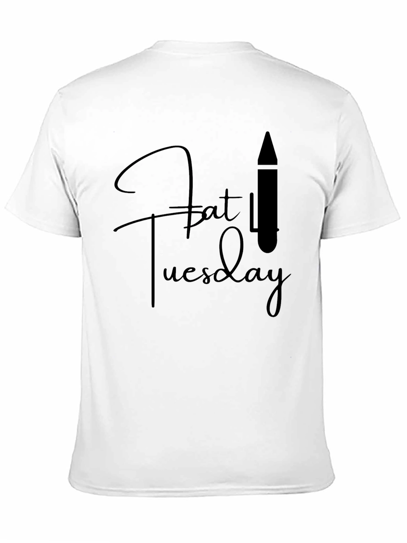 Fat Tuesday Graphic T-Shirt - Black