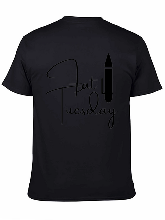 Fat Tuesday Graphic T-Shirt - Black