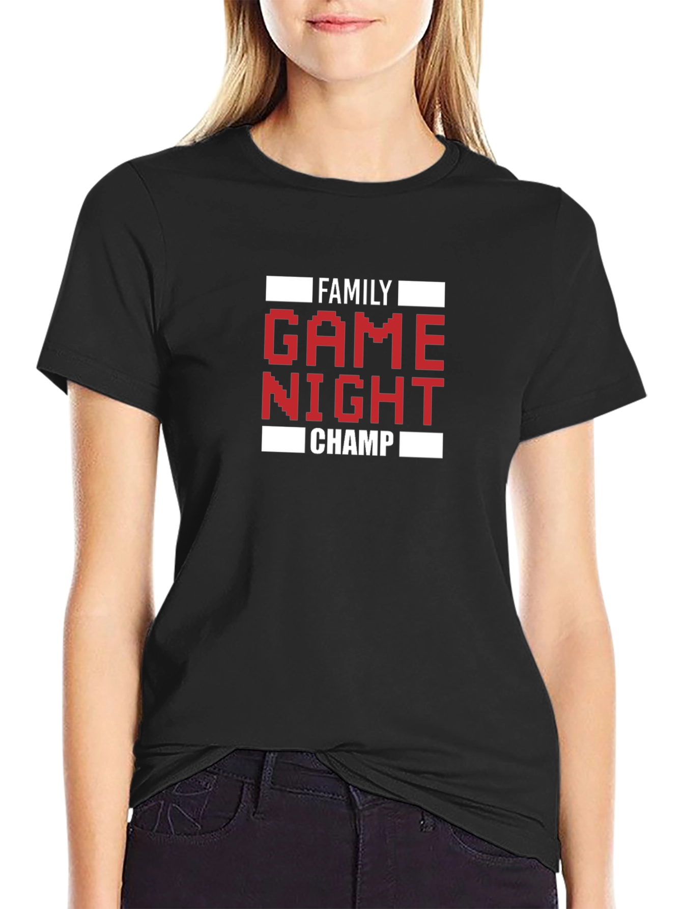 Family Game Night Champ Graphic Tee