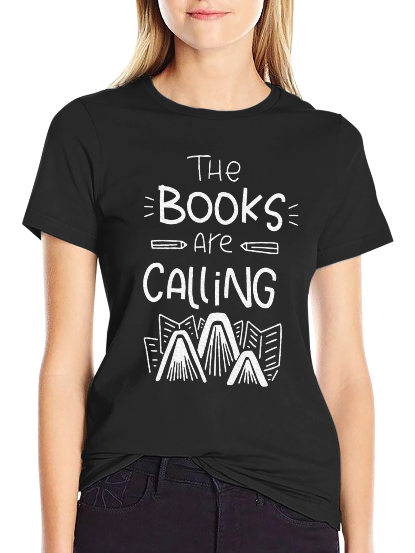 The Books Are Calling T-Shirt - Reader Tee