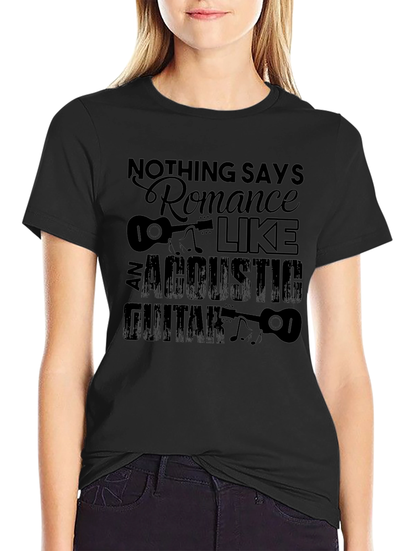 Romance Acoustic Guitar T-Shirt