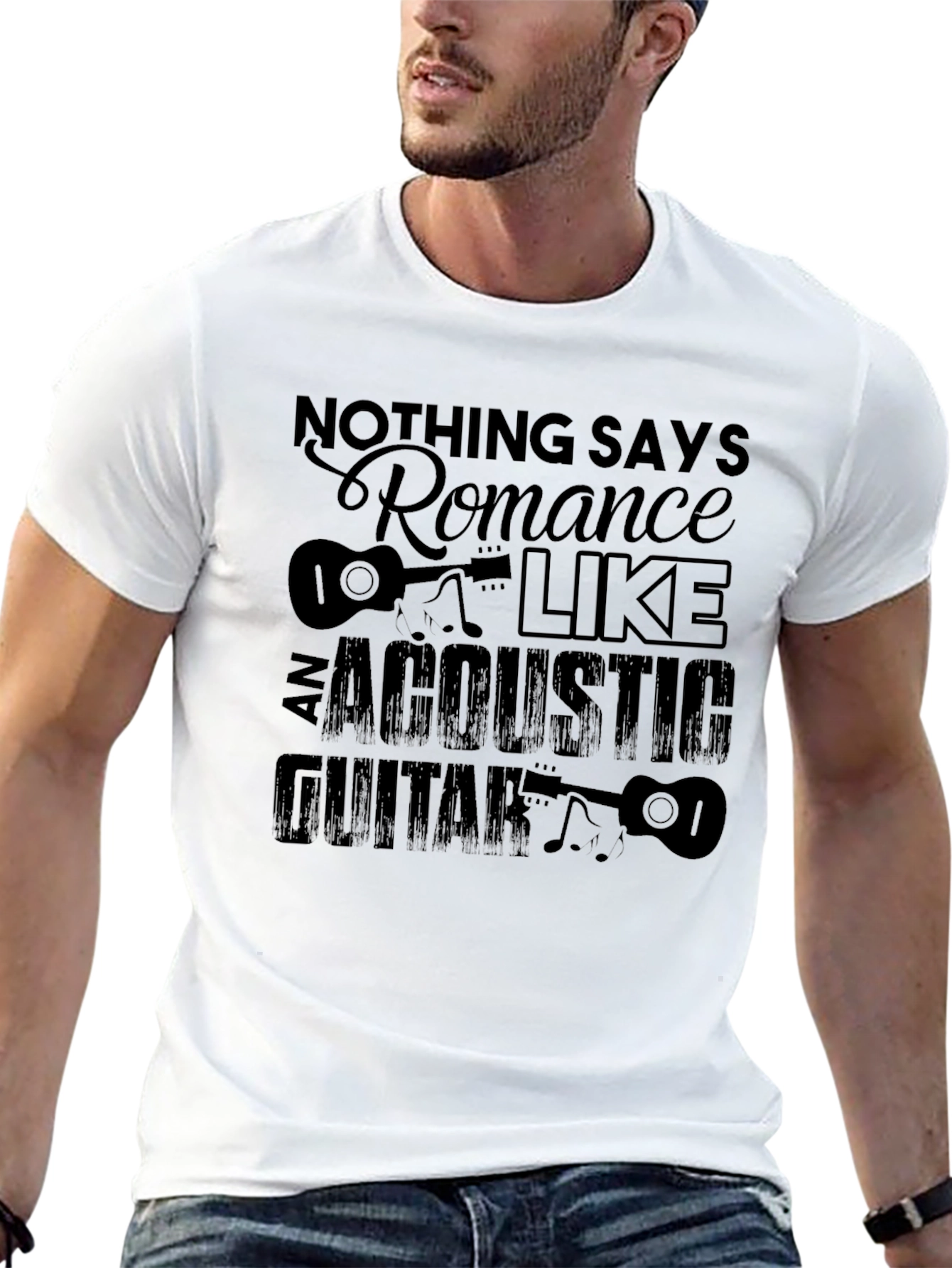 Romance Acoustic Guitar T-Shirt