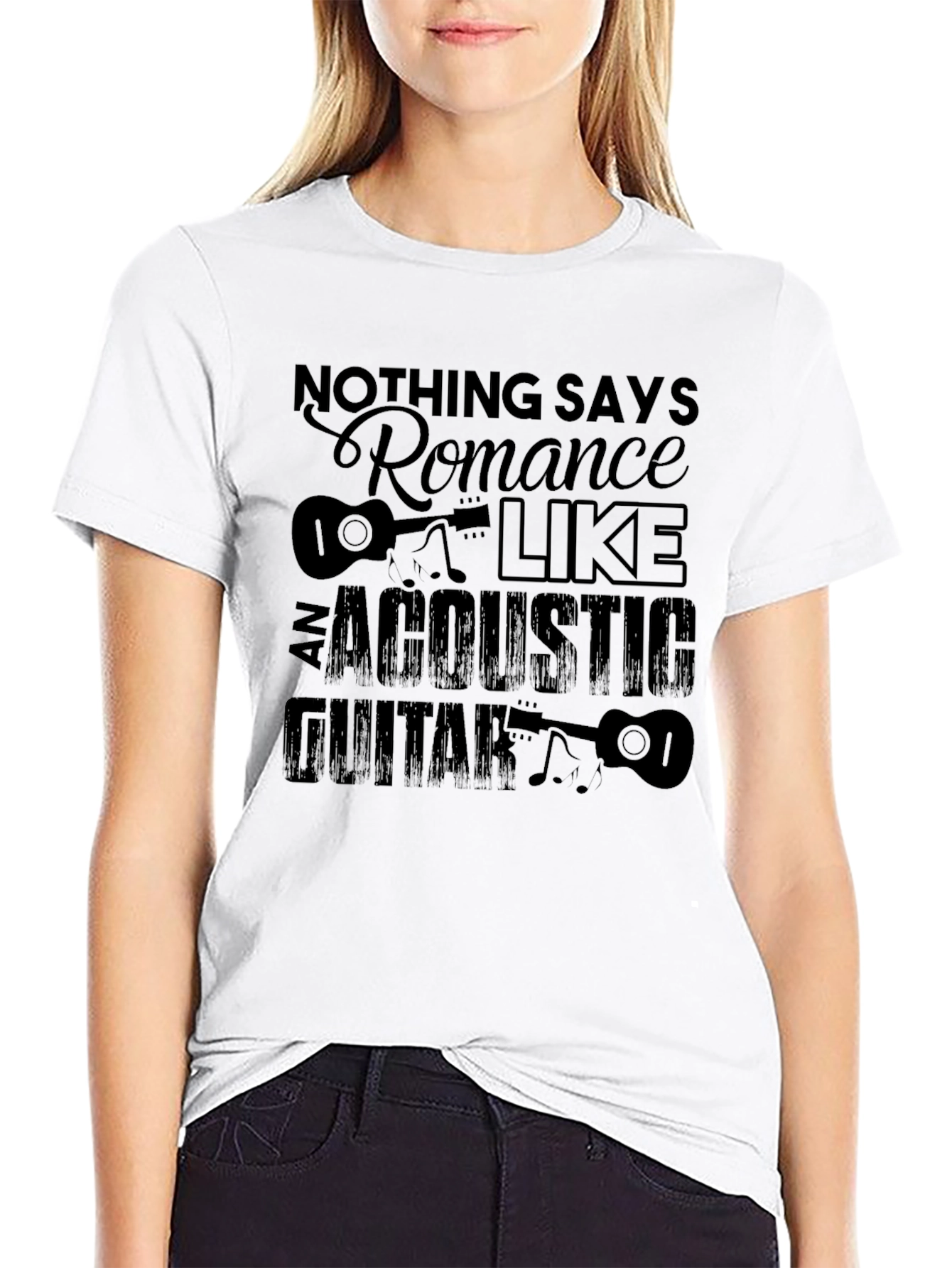 Romance Acoustic Guitar T-Shirt