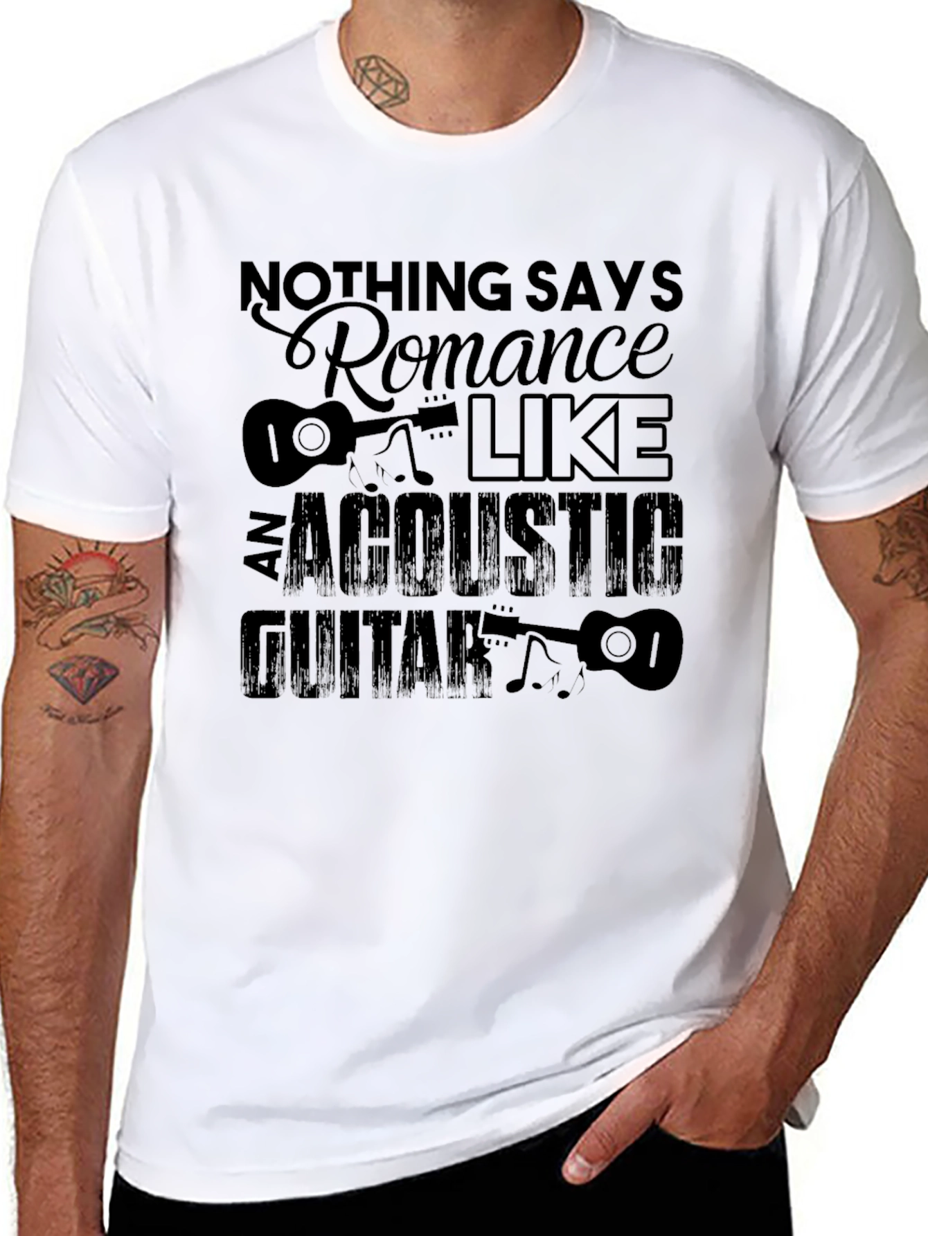 Romance Acoustic Guitar T-Shirt