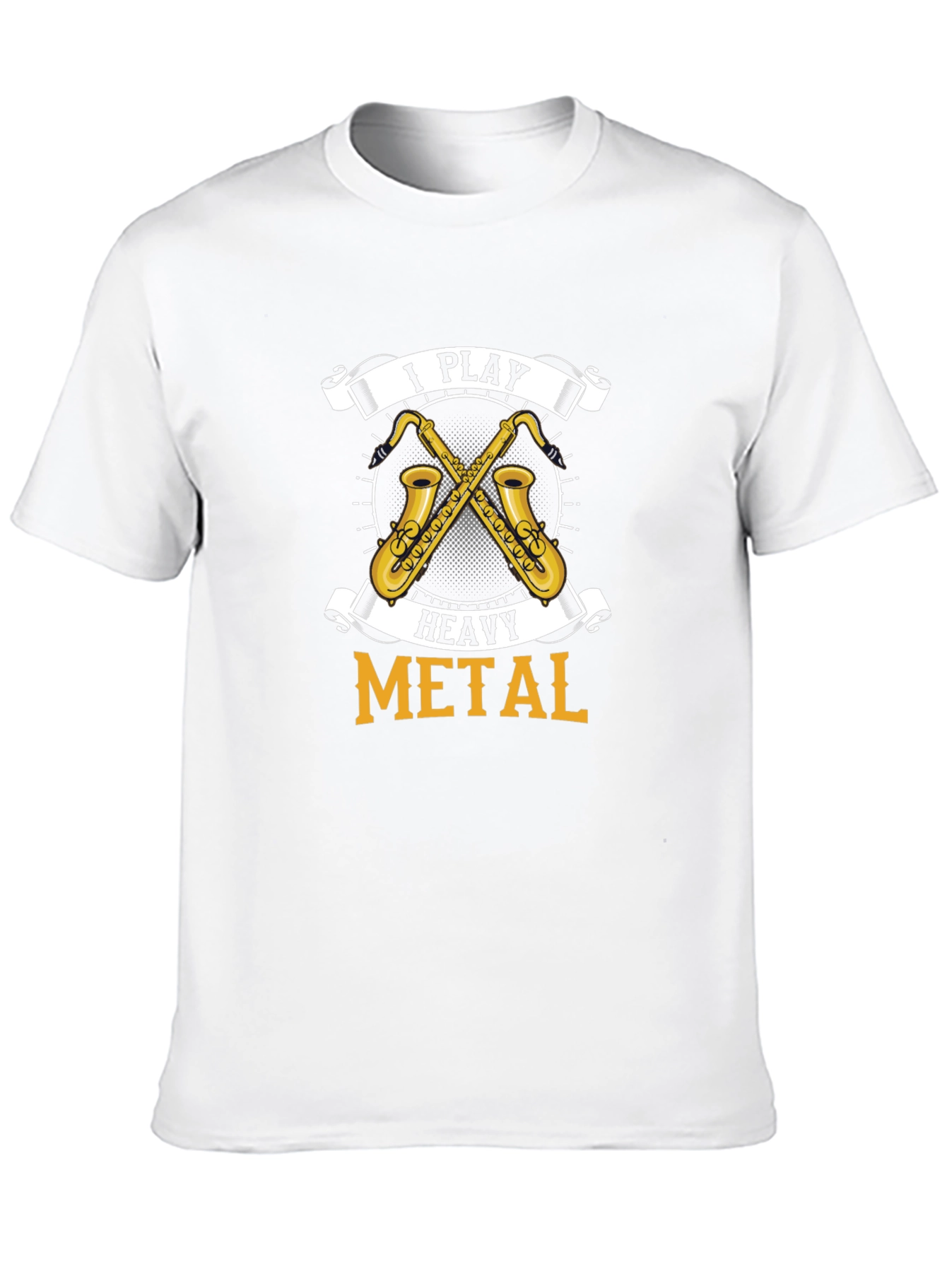 I Play Heavy Metal Saxophone T-Shirt