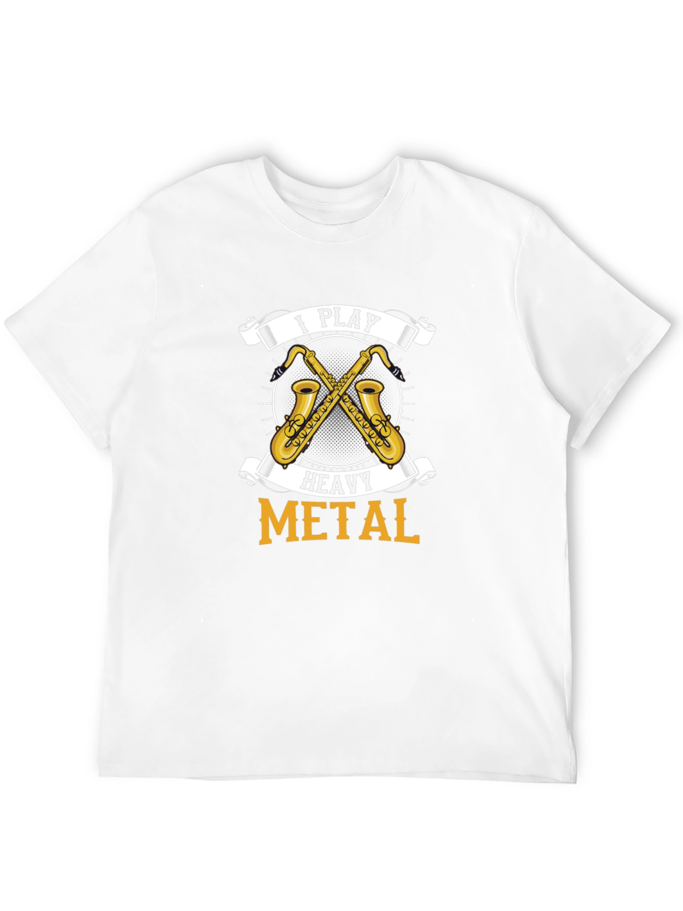 I Play Heavy Metal Saxophone T-Shirt