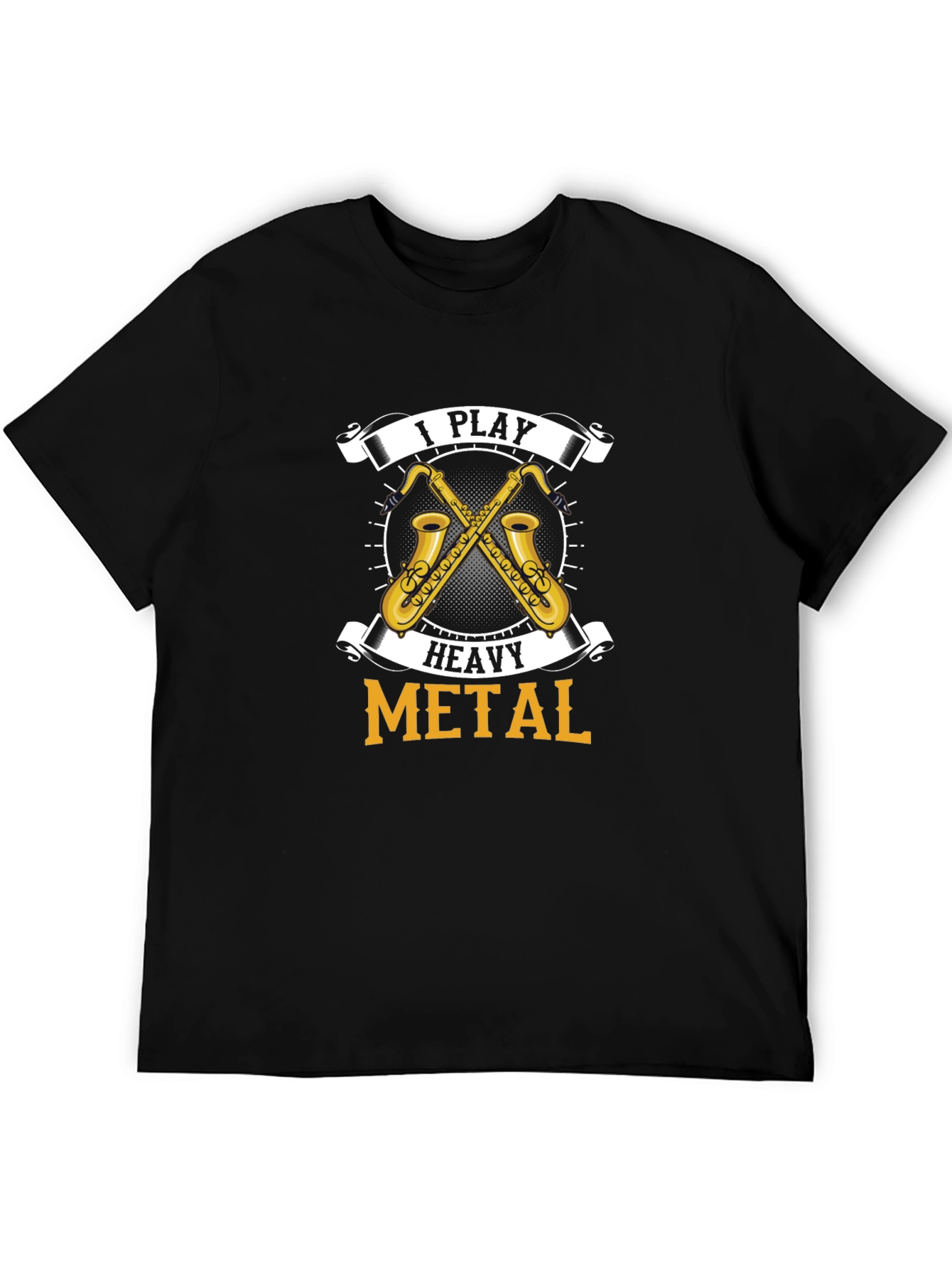 I Play Heavy Metal Saxophone T-Shirt