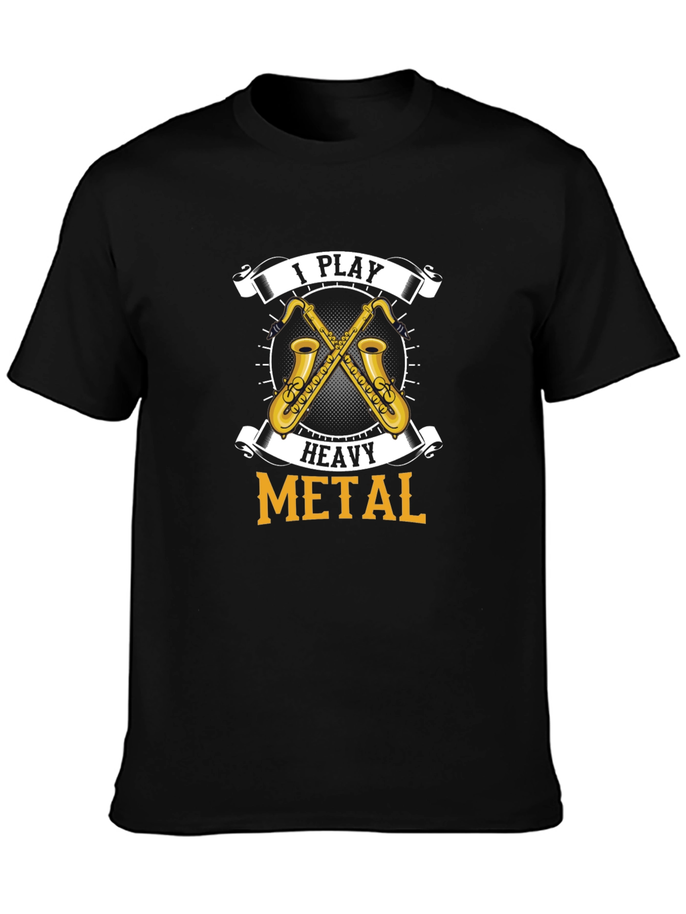 I Play Heavy Metal Saxophone T-Shirt