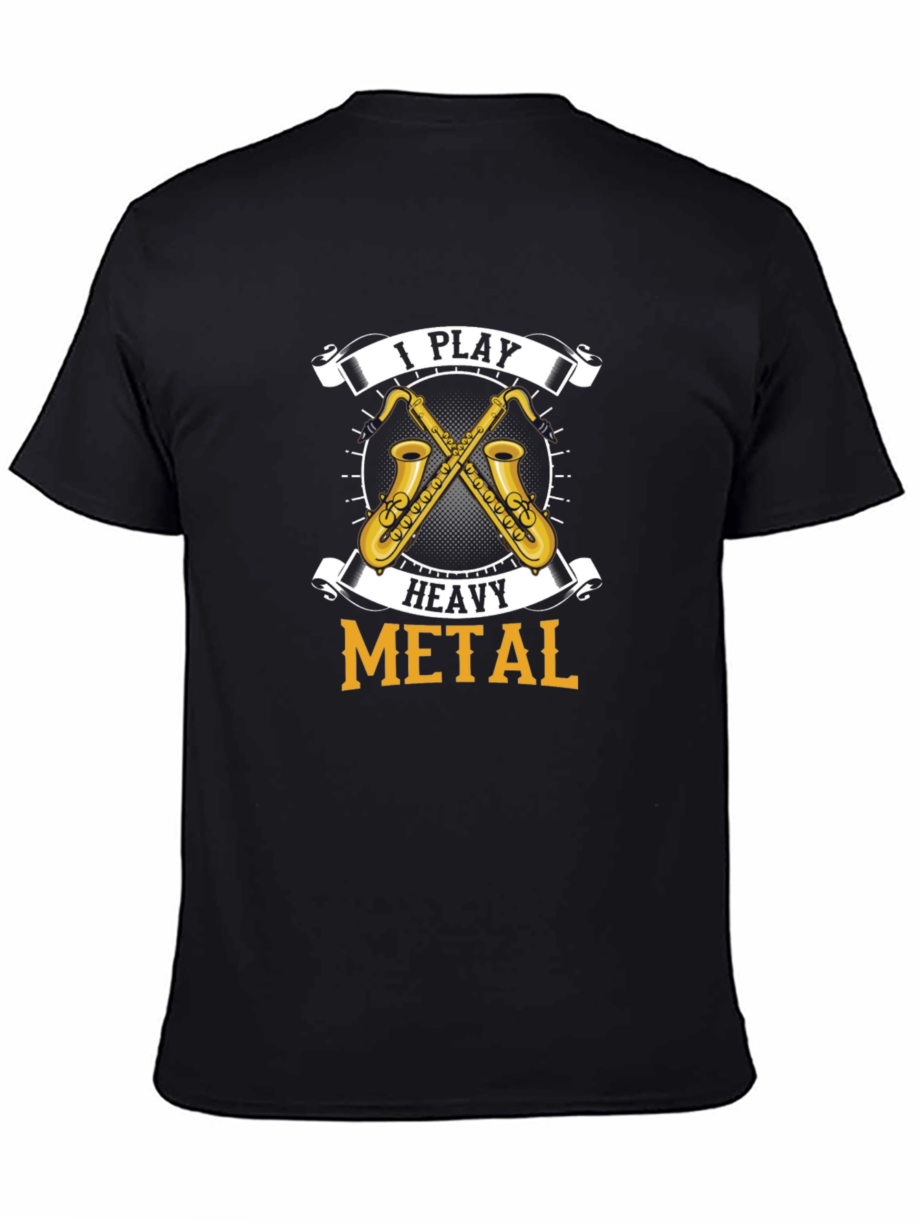 I Play Heavy Metal Saxophone T-Shirt