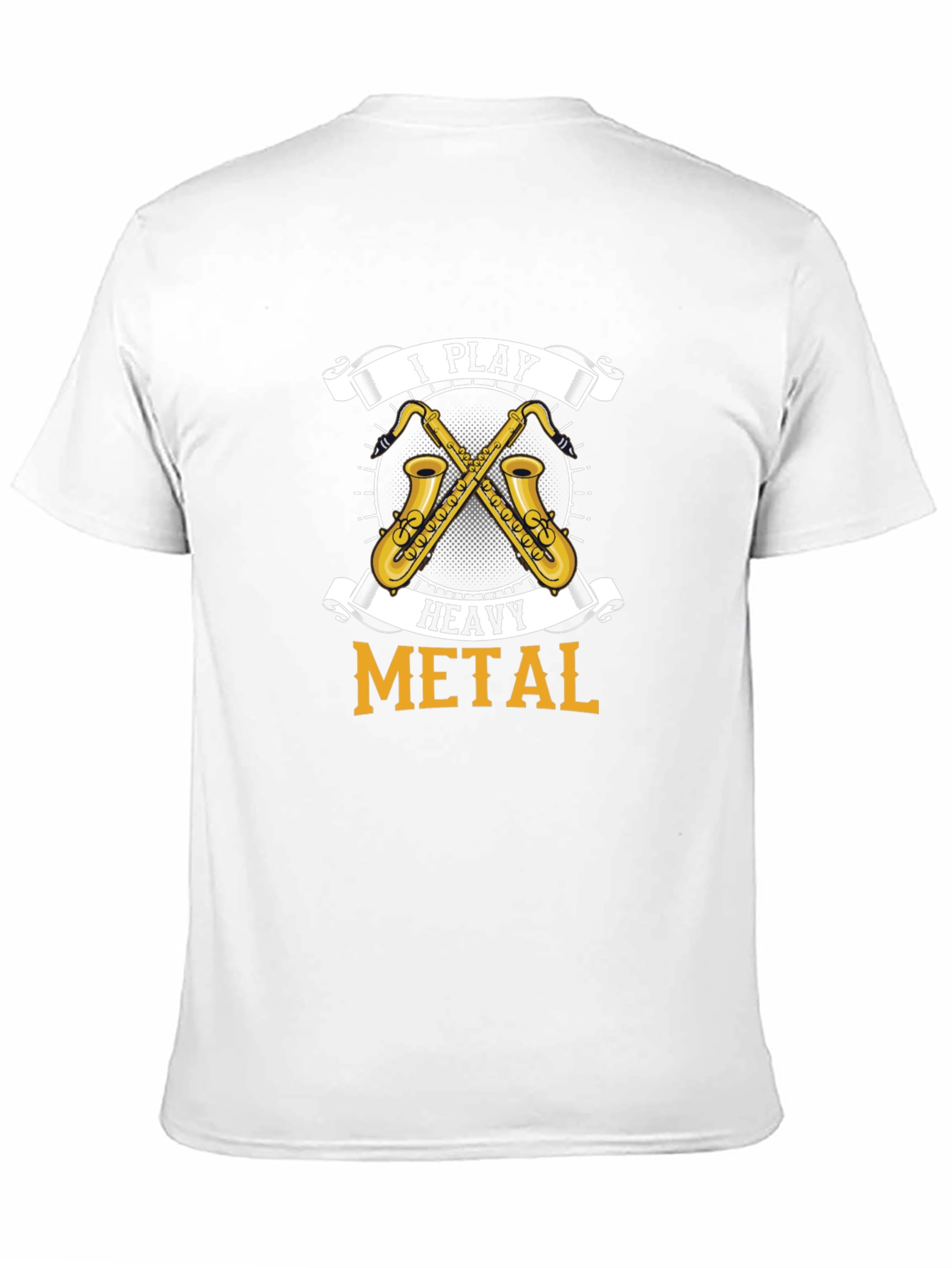 I Play Heavy Metal Saxophone T-Shirt