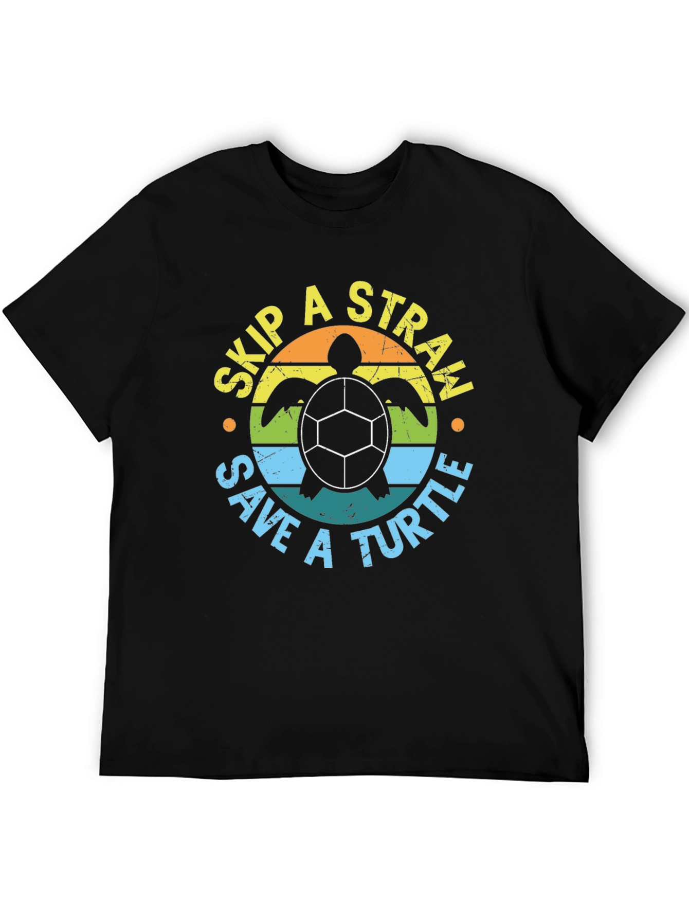 Skip a Straw Save a Turtle Graphic Tee