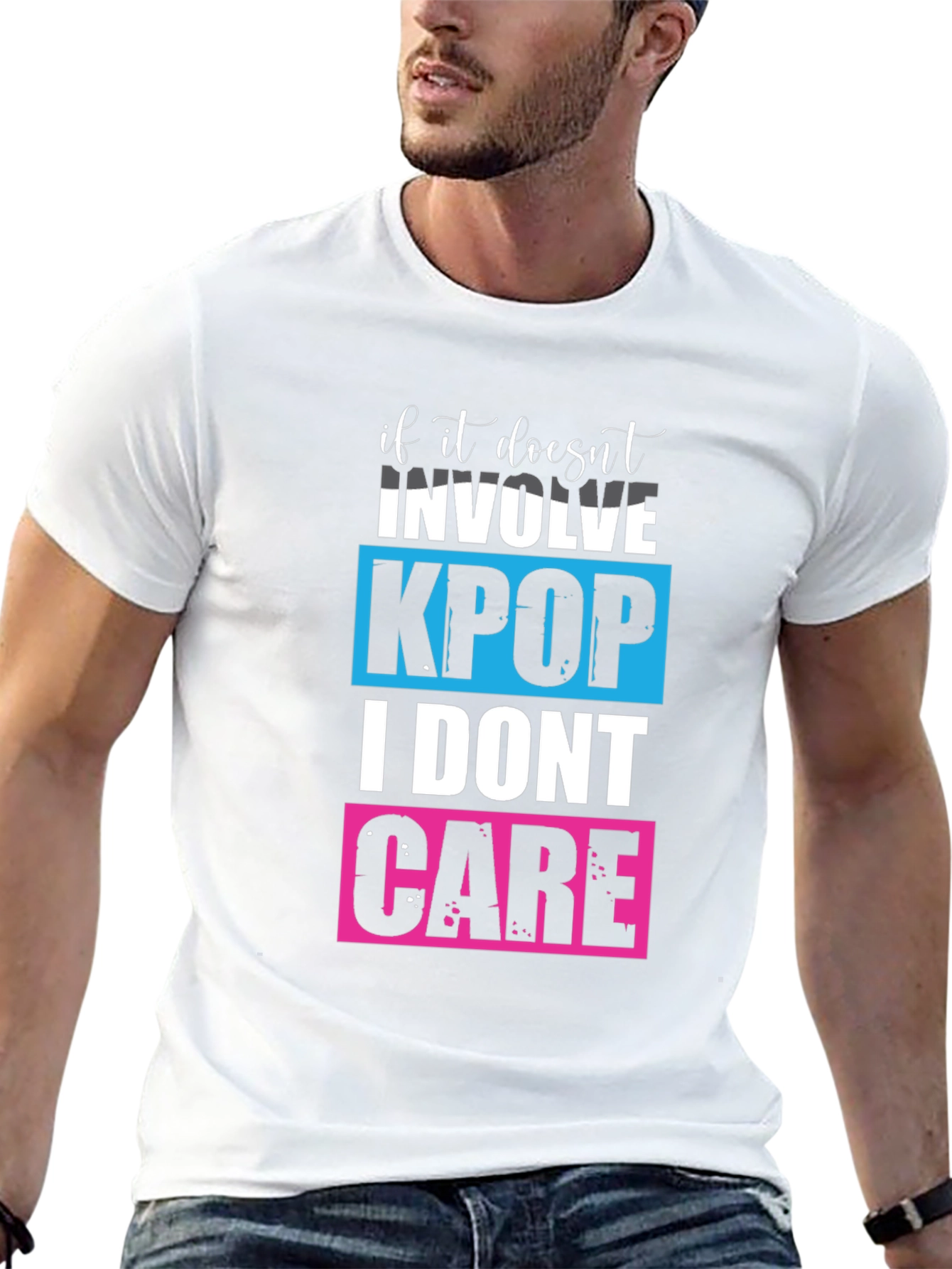 Kpop Lovers T-shirt - I Dont Care!