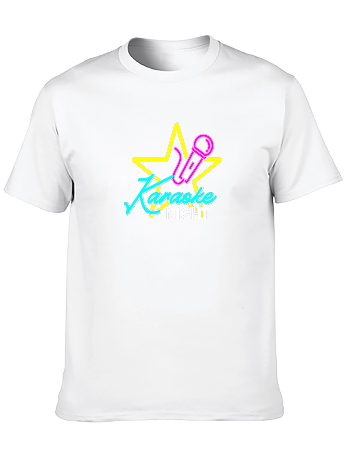 Karaoke Night Black T-Shirt