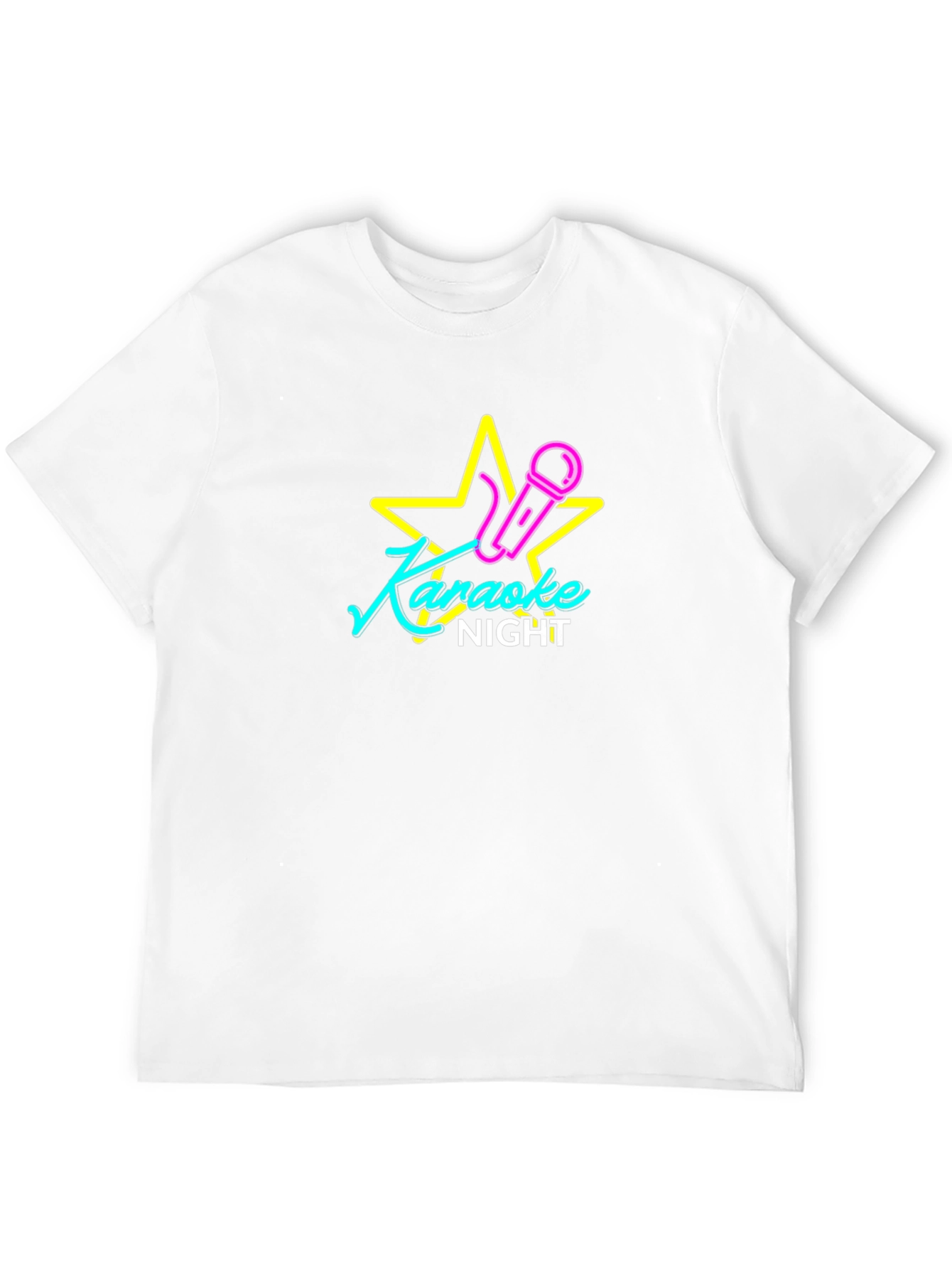 Karaoke Night Black T-Shirt