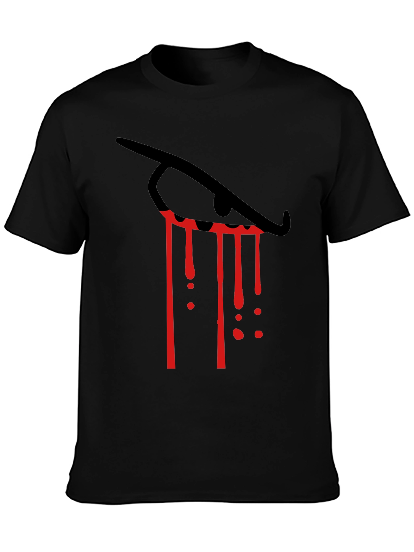 Eye Tears Blood Red Graphic Tee