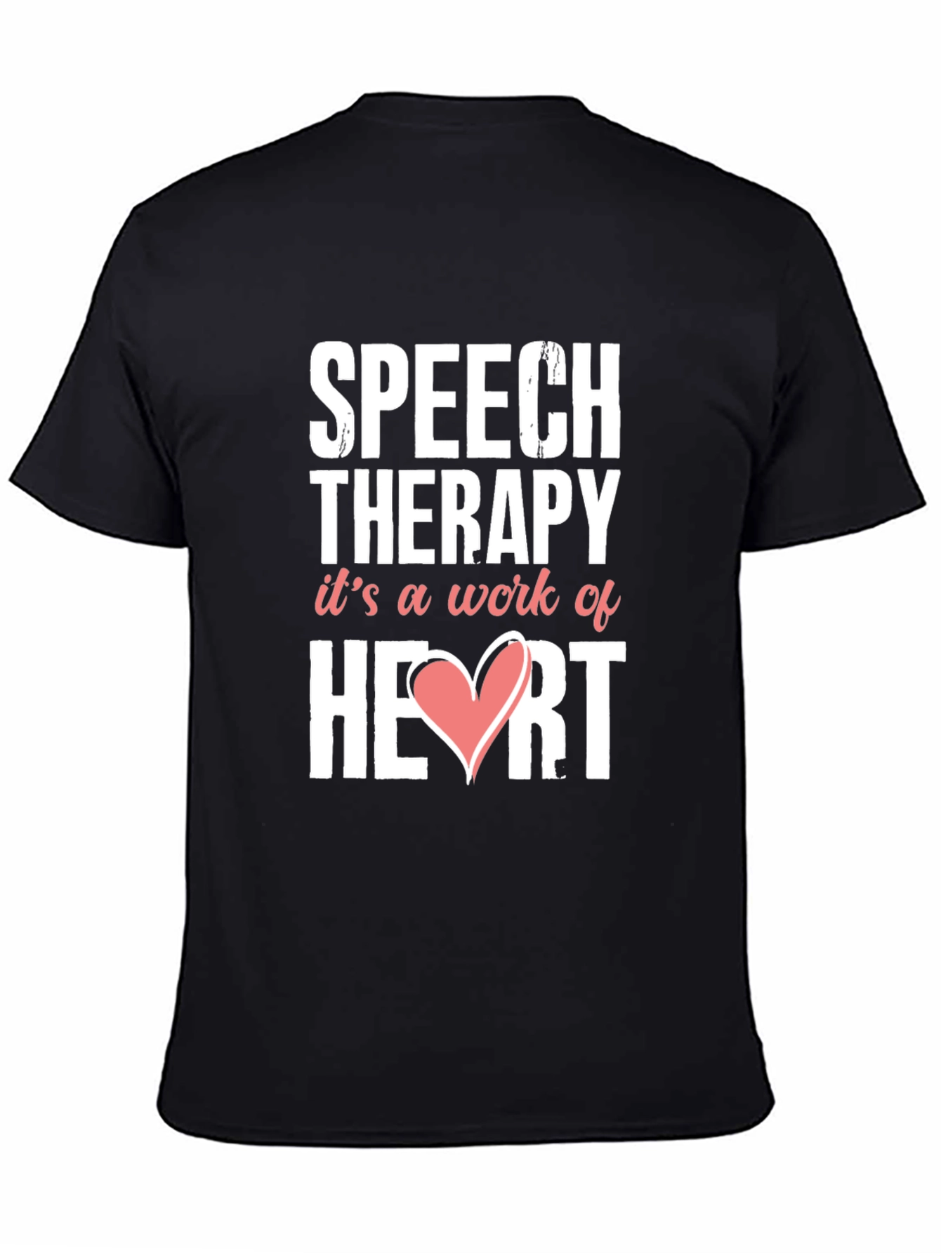 Speech Therapy Heart T-Shirt - Therapist Gift