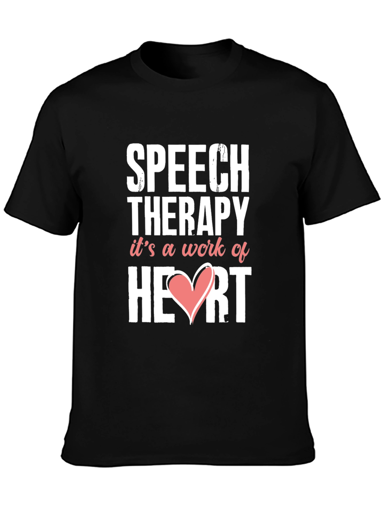 Speech Therapy Heart T-Shirt - Therapist Gift