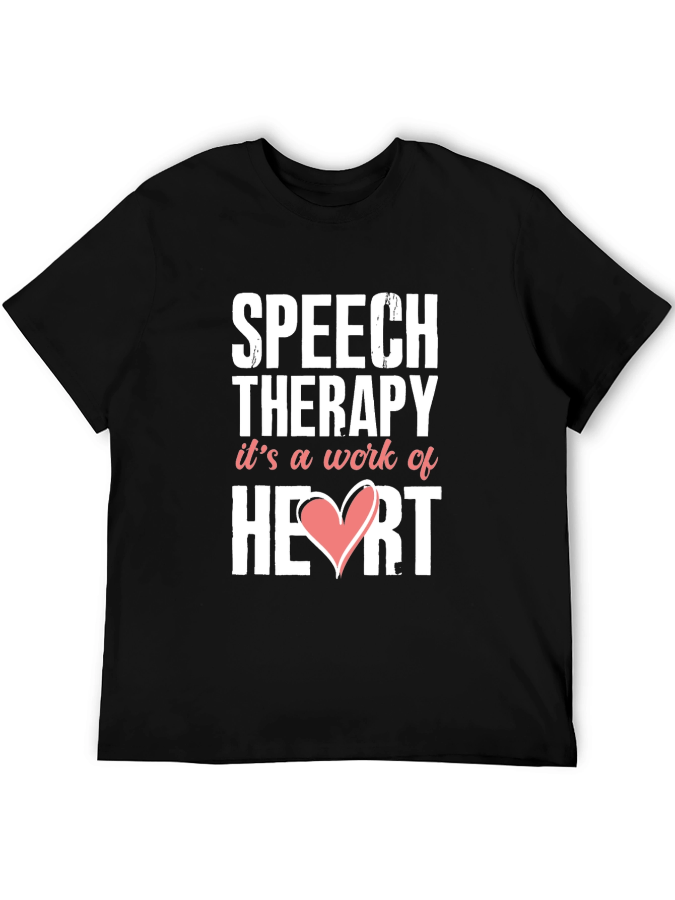 Speech Therapy Heart T-Shirt - Therapist Gift