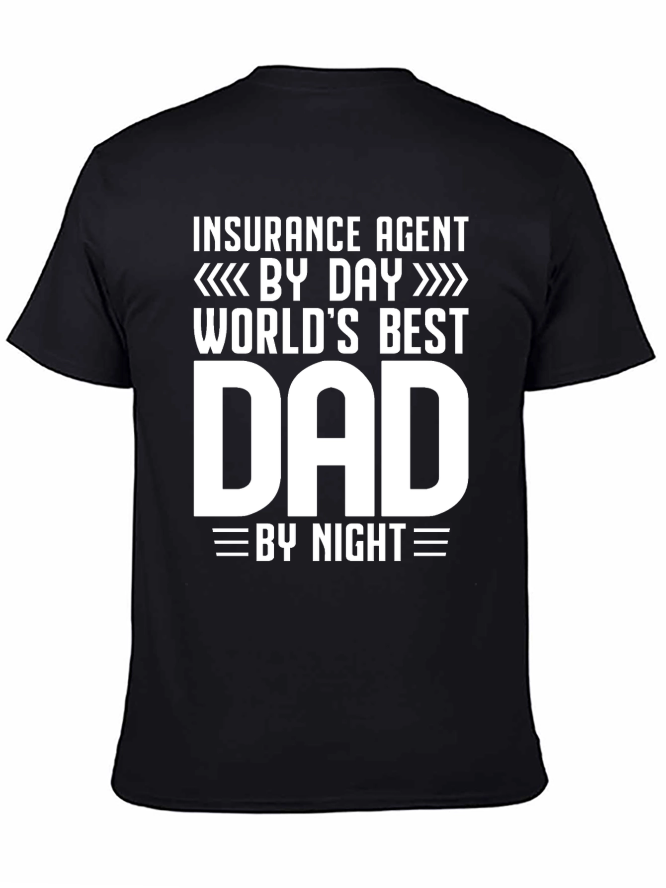 Insurance Agent Dad Graphic Tee - Worlds Best!