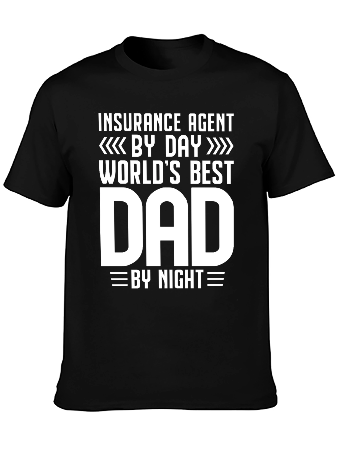 Insurance Agent Dad Graphic Tee - Worlds Best!