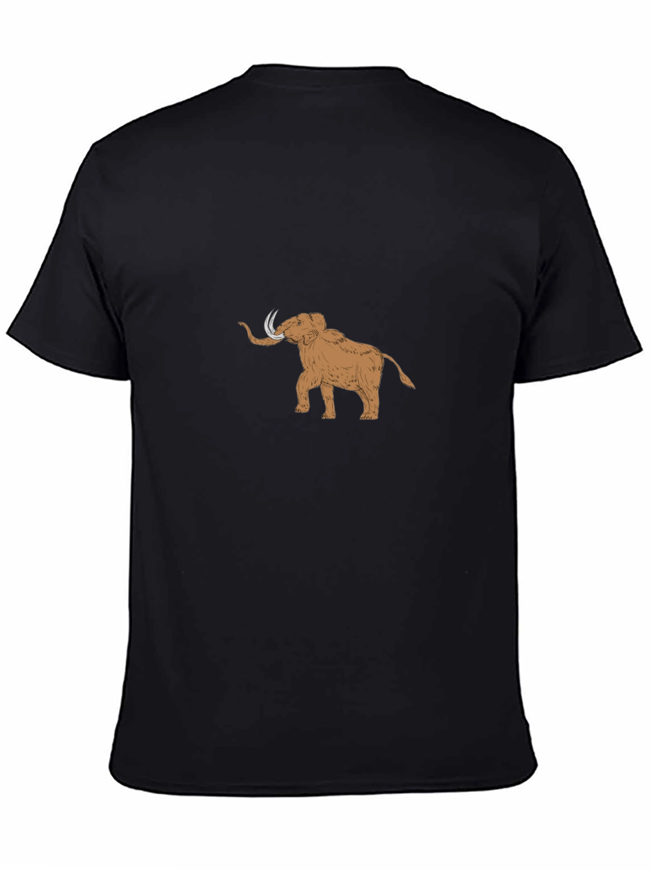 Mammoth Graphic Tee - Stylish Black Cotton Shirt