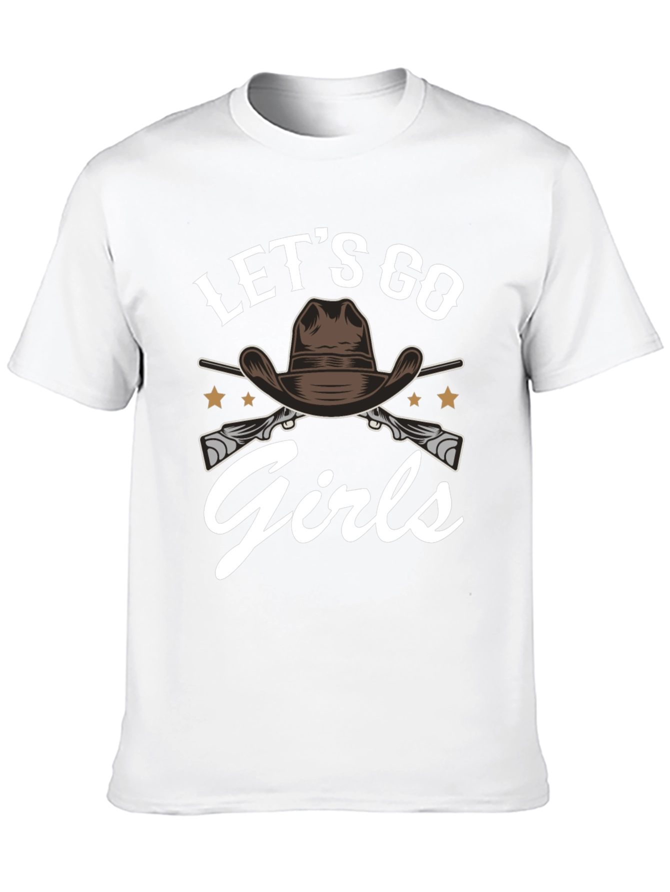 Lets Go Girls T-Shirt: Country Western Style