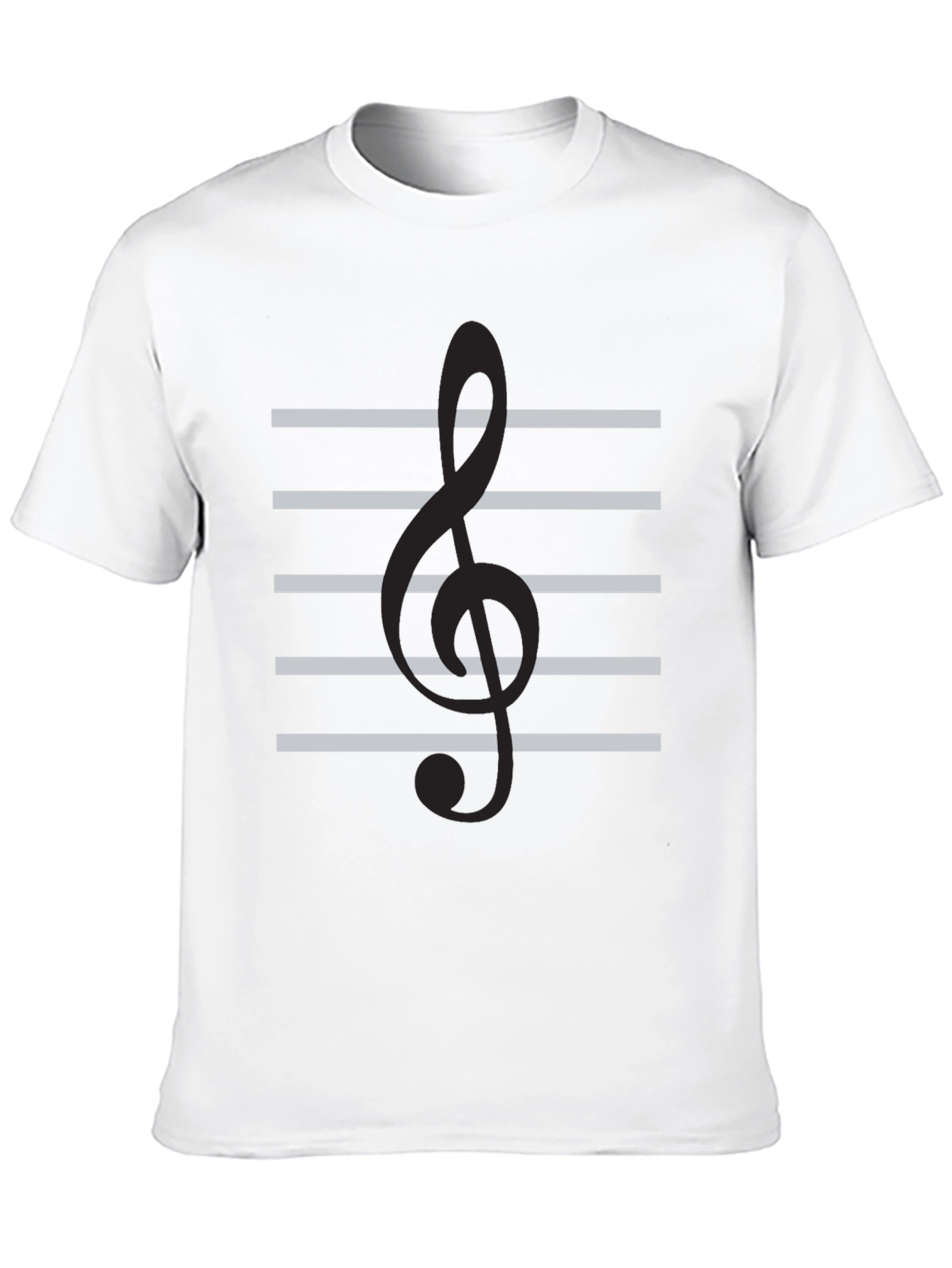 Musical Clef T-Shirt - Stylish Music Lover Tee