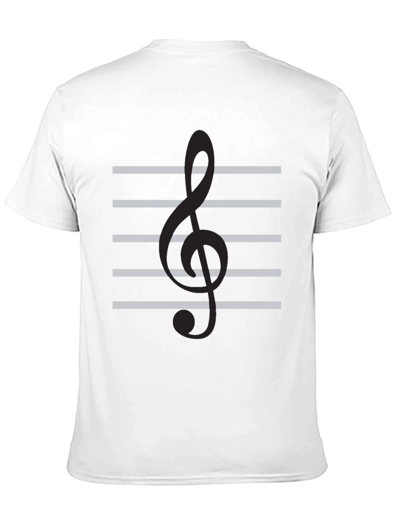 Musical Clef T-Shirt - Stylish Music Lover Tee
