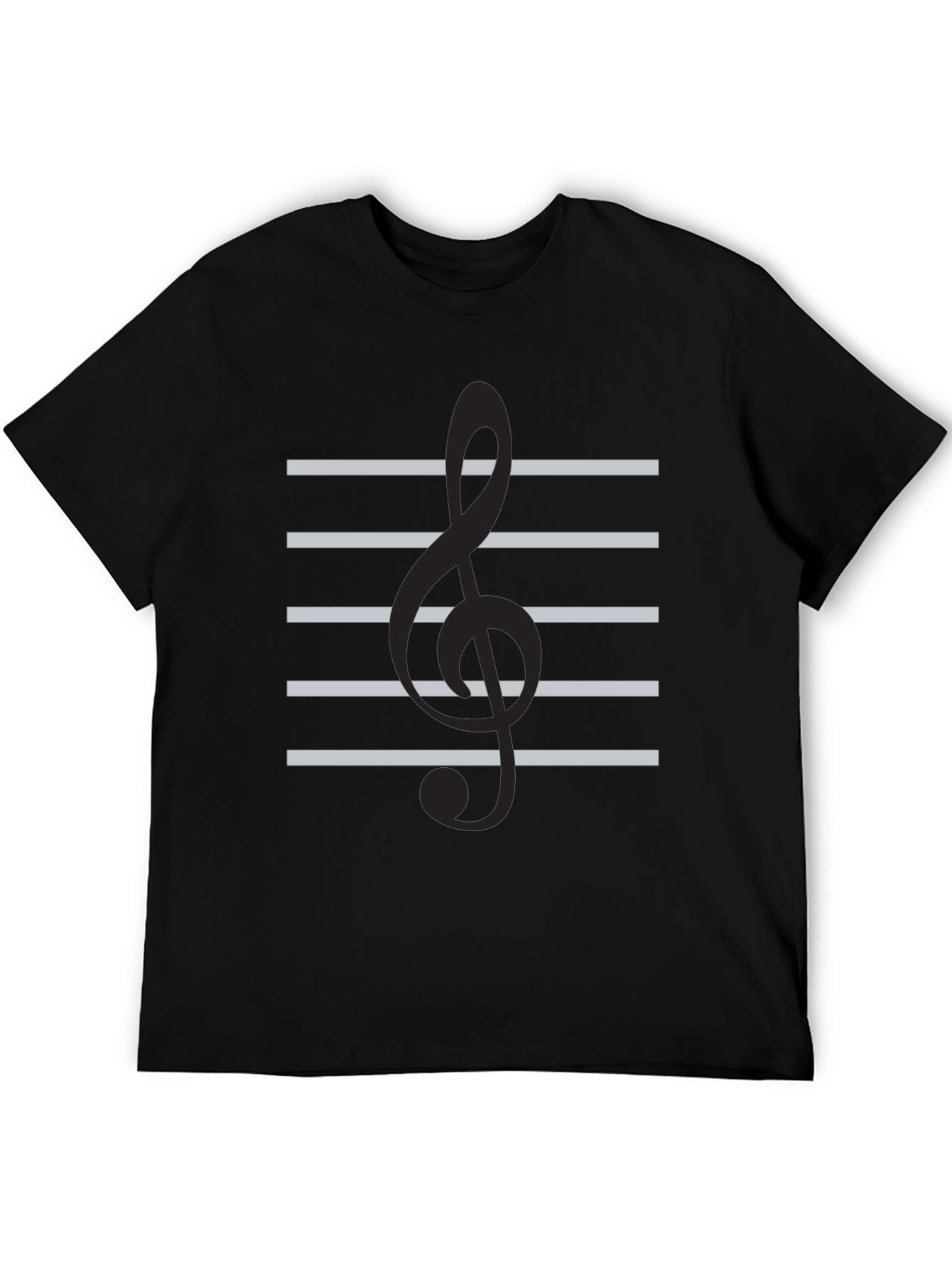 Musical Clef T-Shirt - Stylish Music Lover Tee