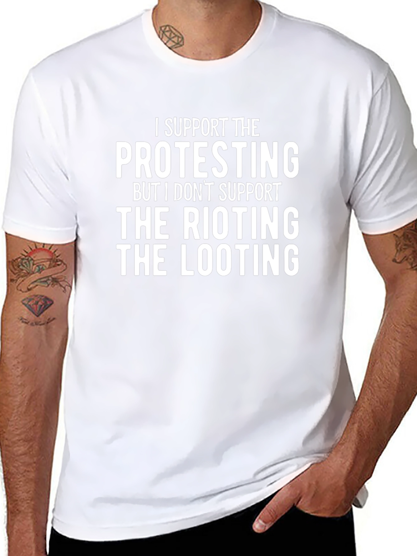 Protesting Support Graphic Tee