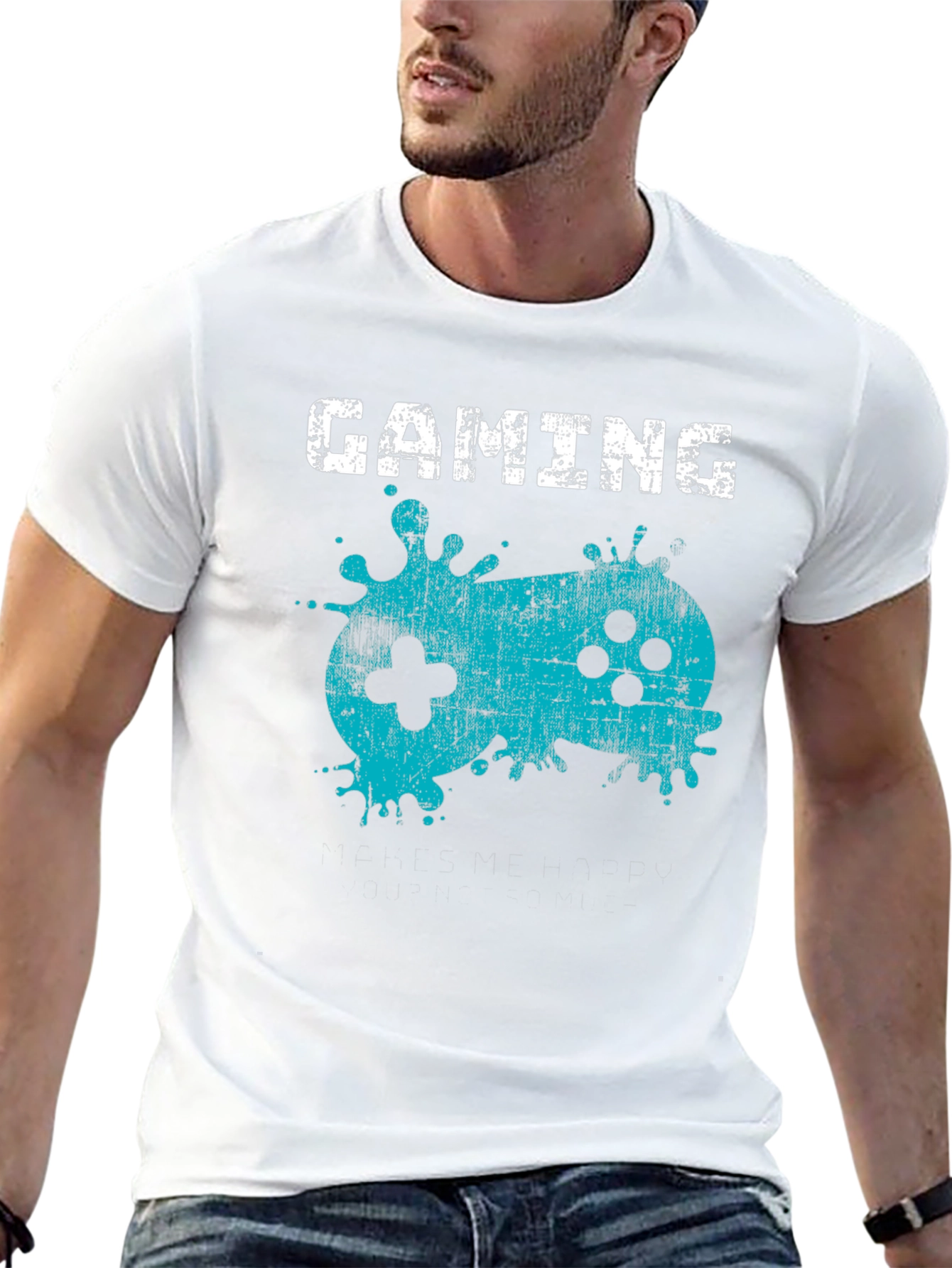 Gaming Splash T-Shirt - Gamer Style