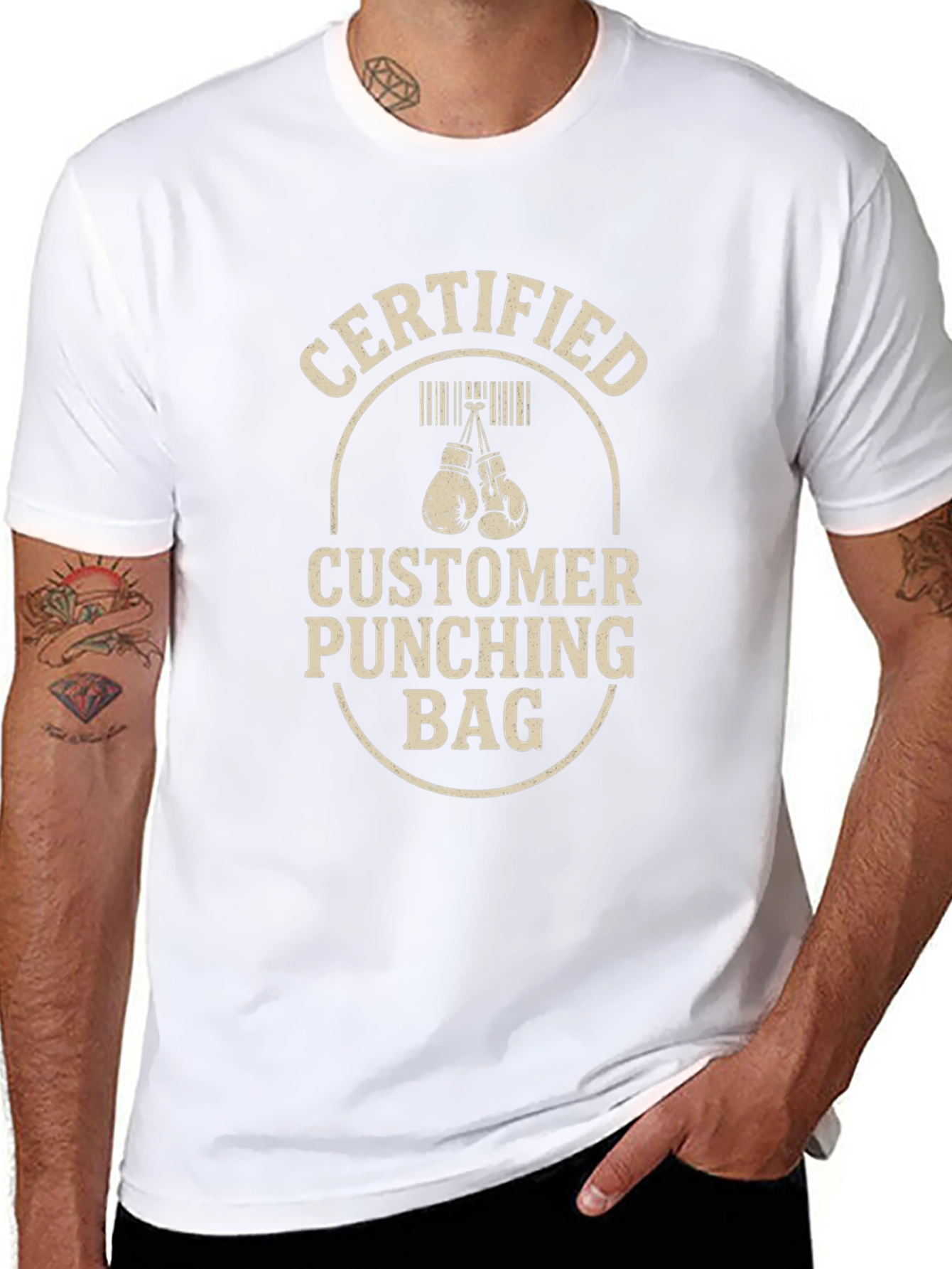 Certified Customer Punching Bag Graphic Tee