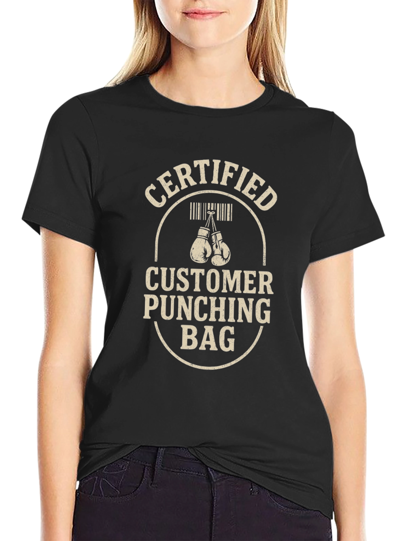 Certified Customer Punching Bag Graphic Tee