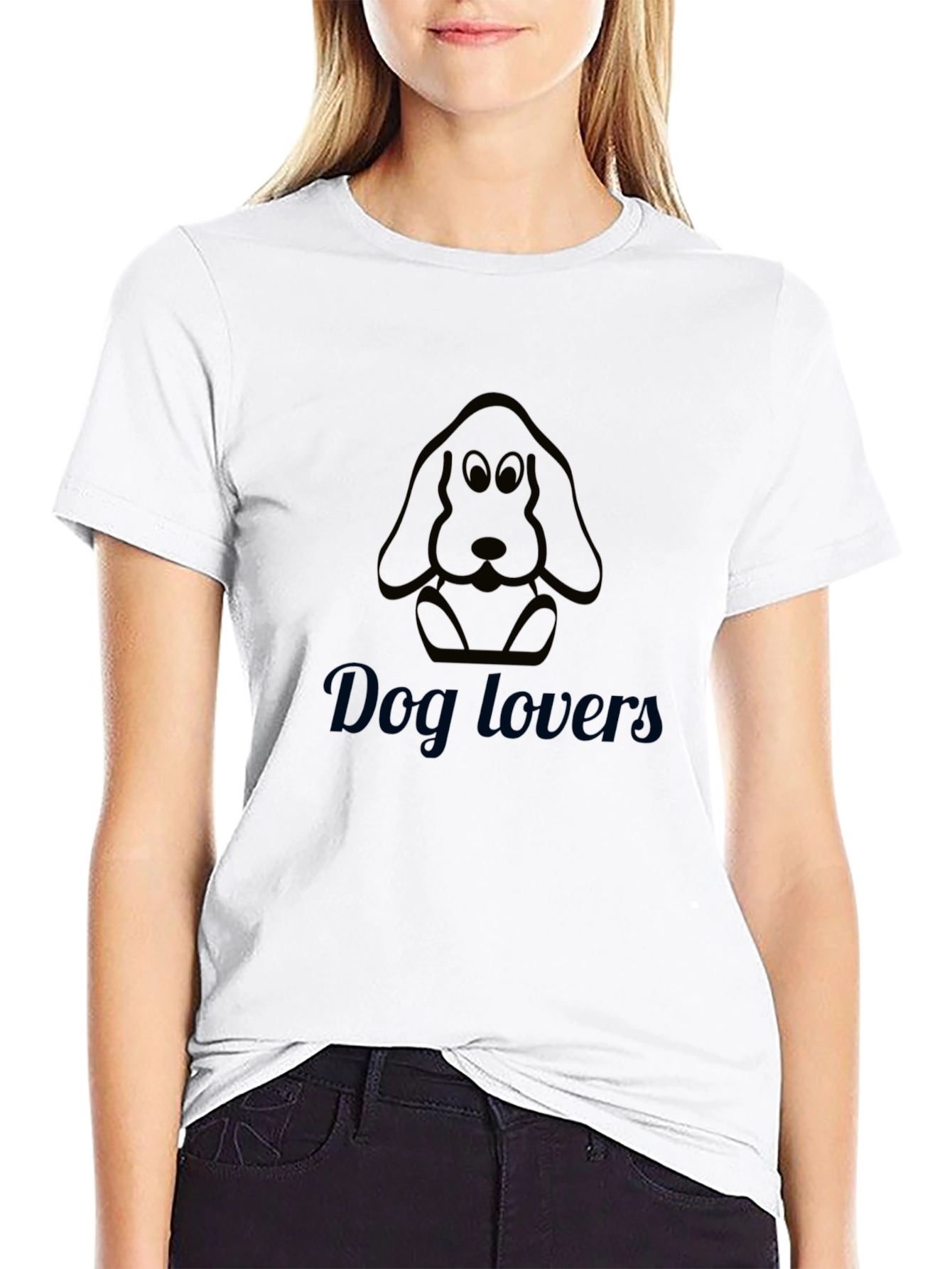 Dog Lovers Graphic Tee - Casual Comfort