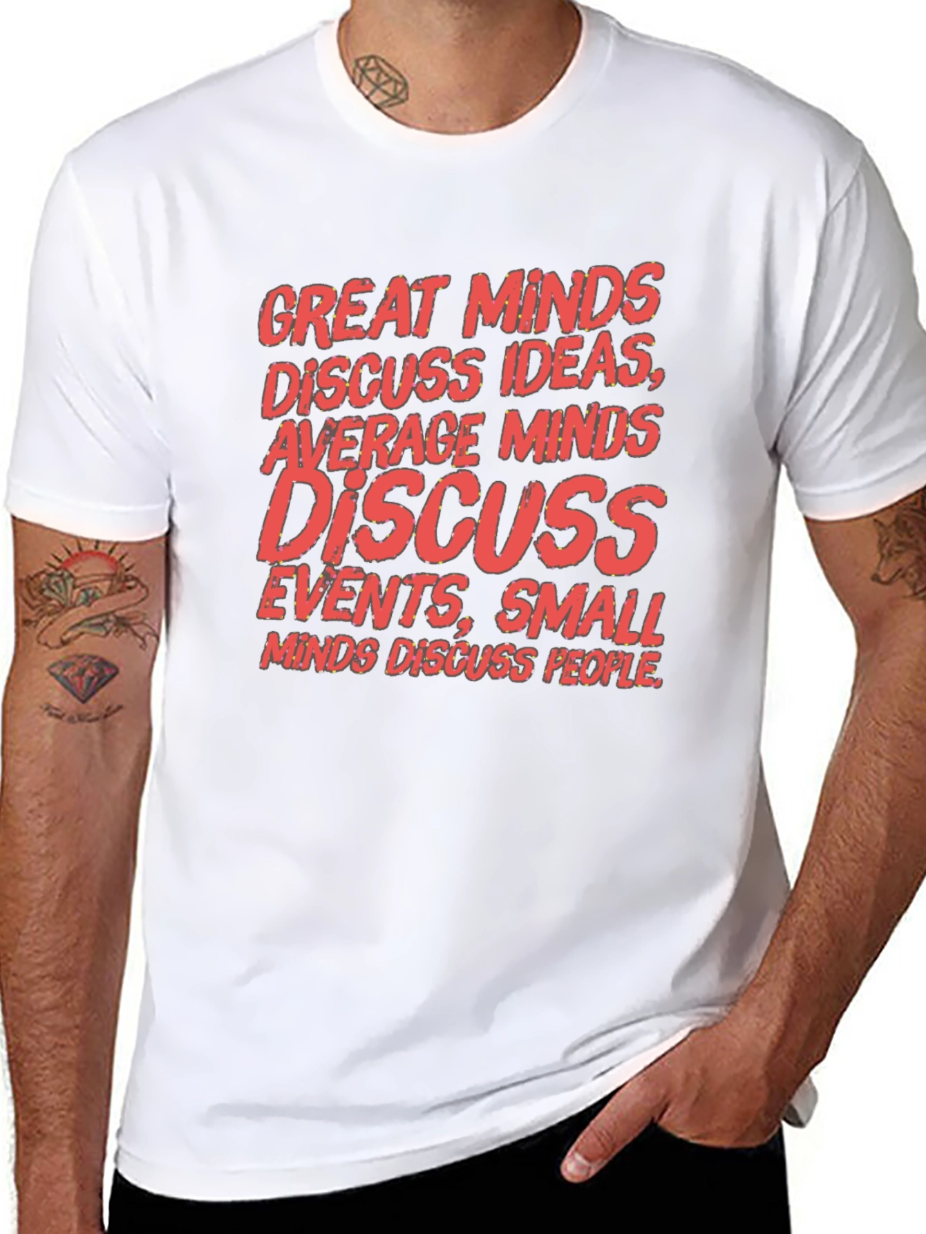 Great Minds Discuss Graphic Tee
