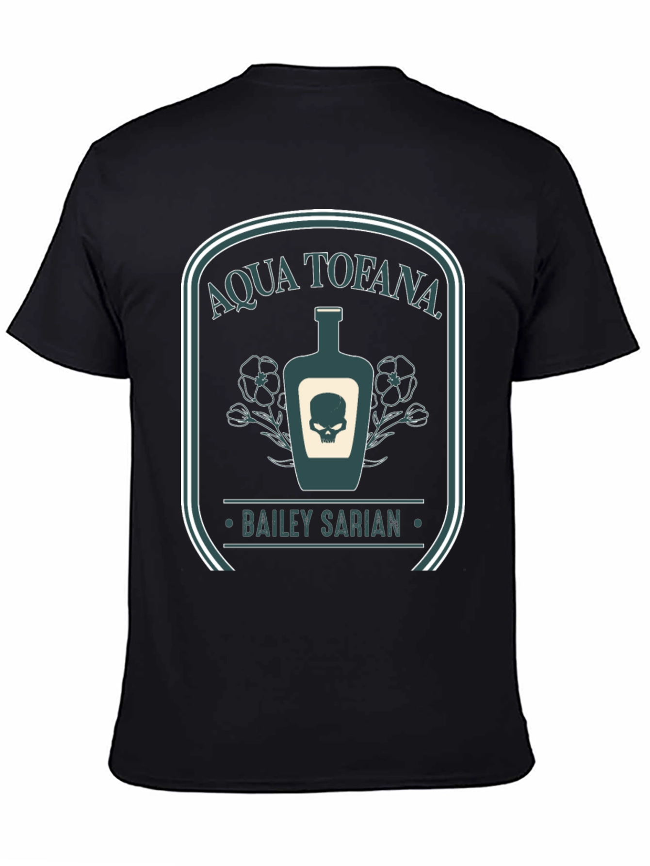 Aqua Tofana Bailey Sarian Graphic Tee