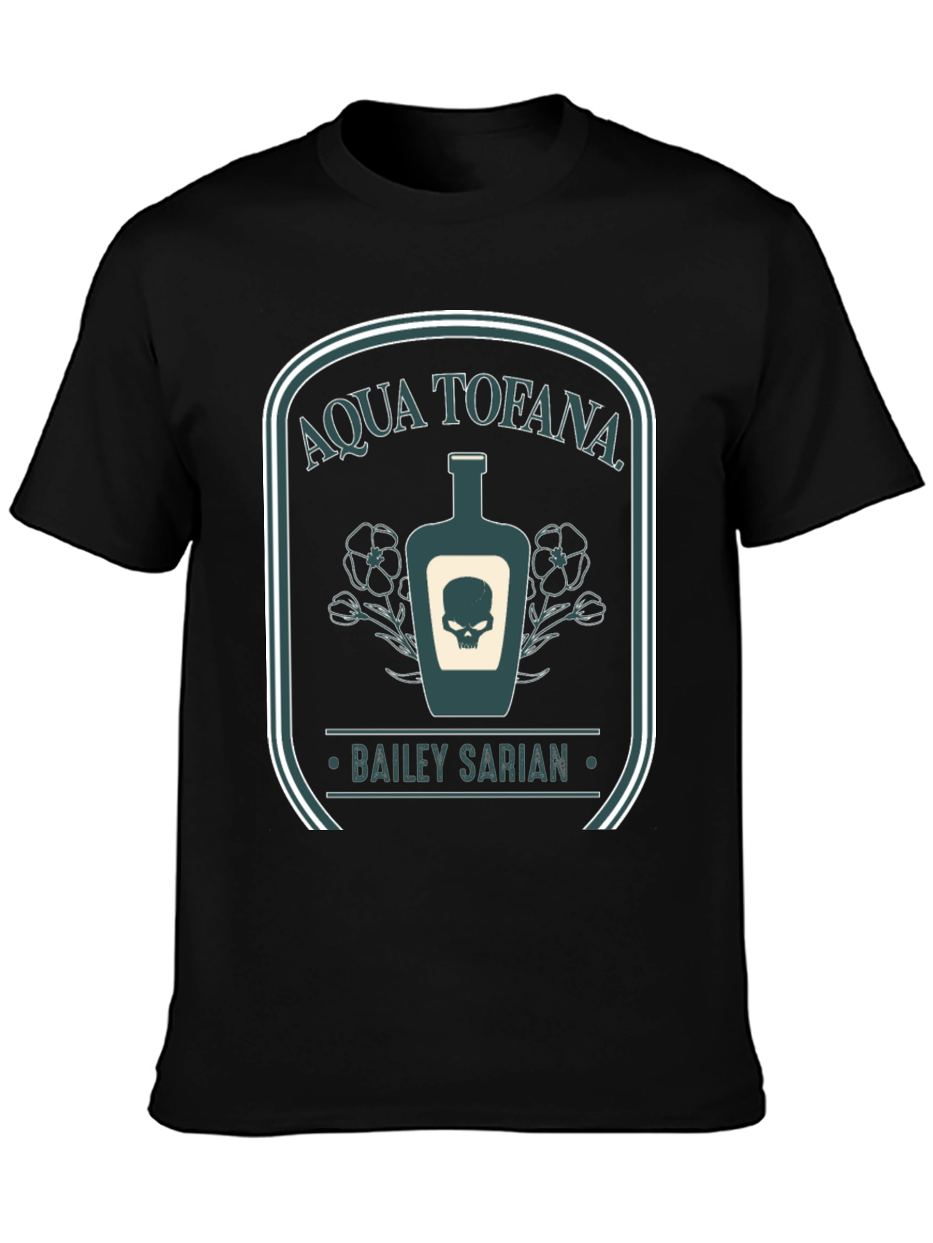 Aqua Tofana Bailey Sarian Graphic Tee