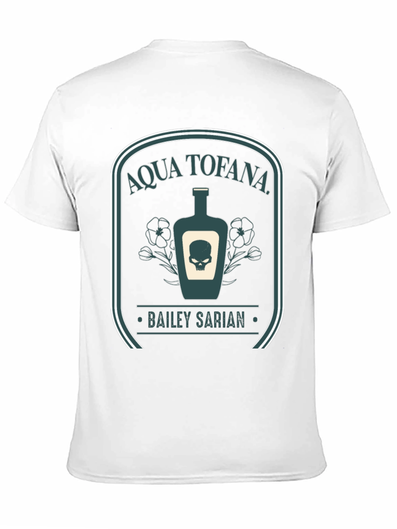 Aqua Tofana Bailey Sarian Graphic Tee